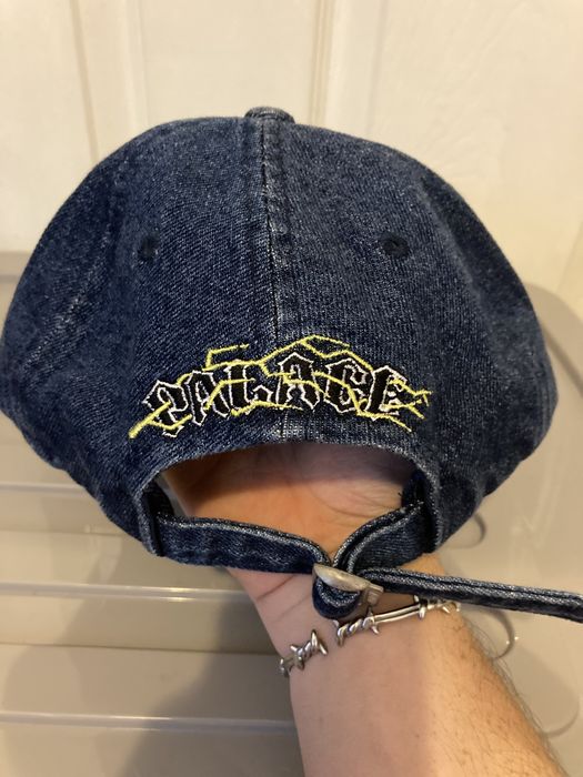 Palace PALACE Hesh Express Denim 6-Panel Blue Stone Wash | Grailed