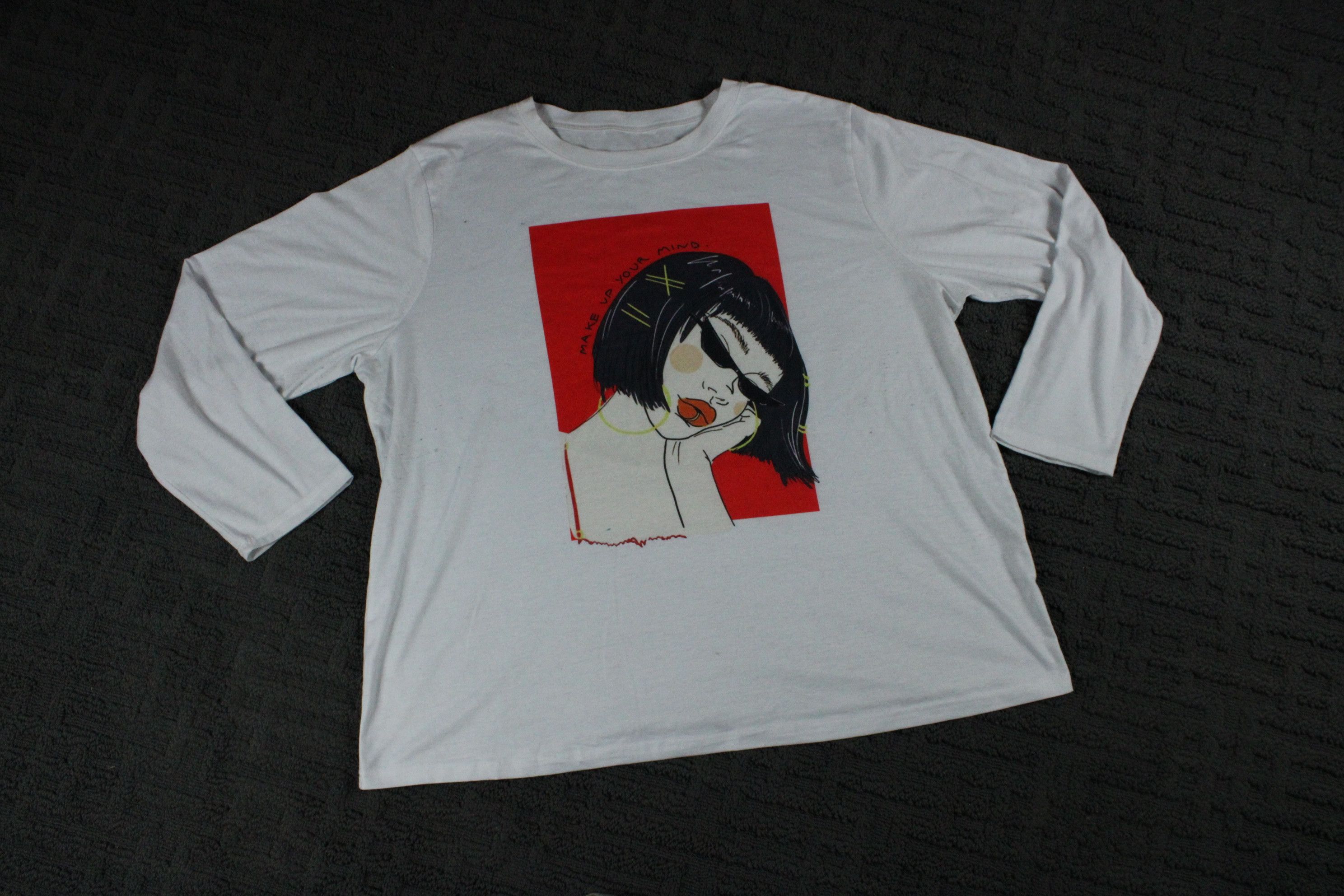 Vintage Vintage Pop Art T-Shirt / Graphic Tee Size US XL / EU 56 / 4 - 1 Thumbnail