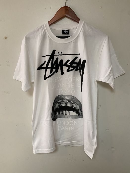 stussy xxx collaboration t shirt grijs group - Biname-fmedShops Australia -  shirt grijs Rick Owens DRKSHDW - Black Printed T