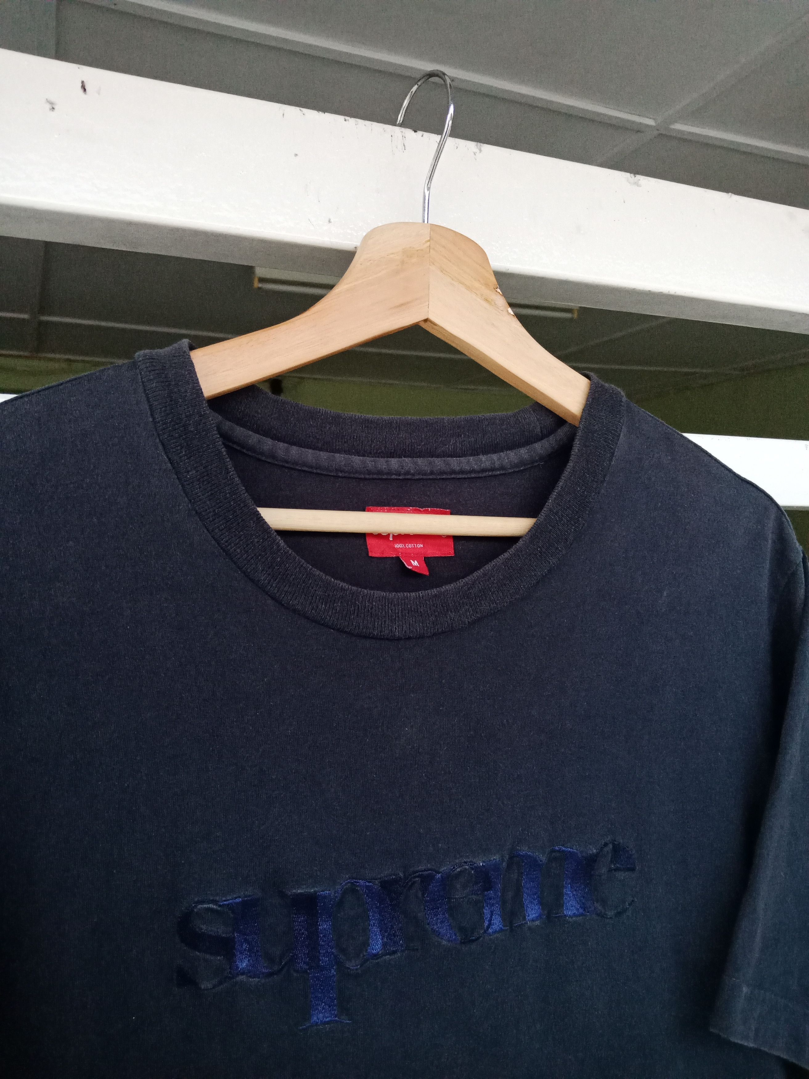 Supreme Supreme Spell Out Tonal Embroidered Tee Size US M / EU 48-50 / 2 - 4 Thumbnail