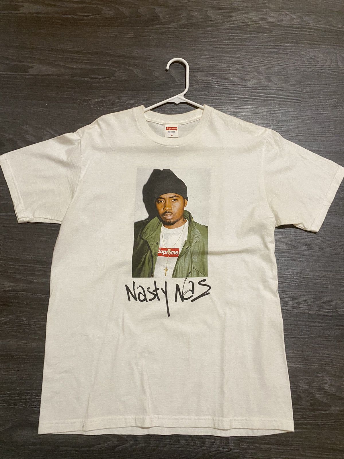 【XL】SUPREME 17AW NASTY NAS T WHITE Tシャツ Buy Supreme Nas T-Shirt 'White' - FW17T15 WHITE | GOAT