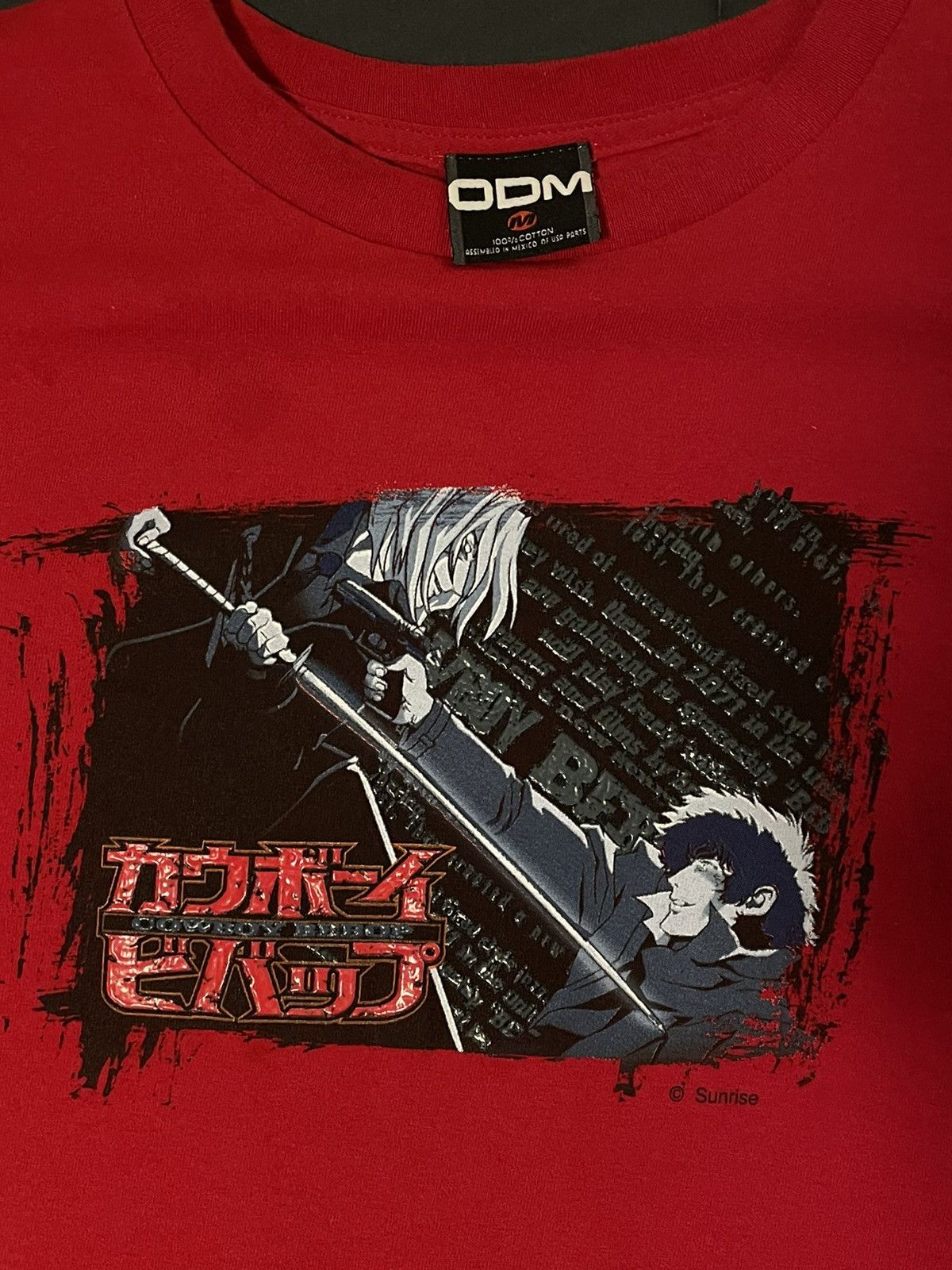 Anime Vintage ODM Cowboy Bebop "Spike vs. Vicious" Anime Shirt Size US M / EU 48-50 / 2 - 2 Thumbnail