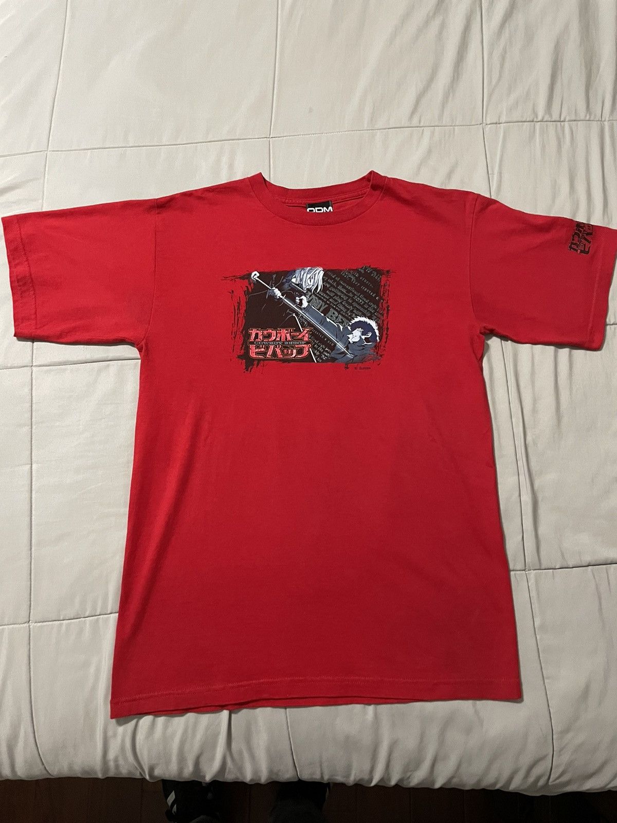 Anime Vintage ODM Cowboy Bebop "Spike vs. Vicious" Anime Shirt Size US M / EU 48-50 / 2 - 5 Thumbnail