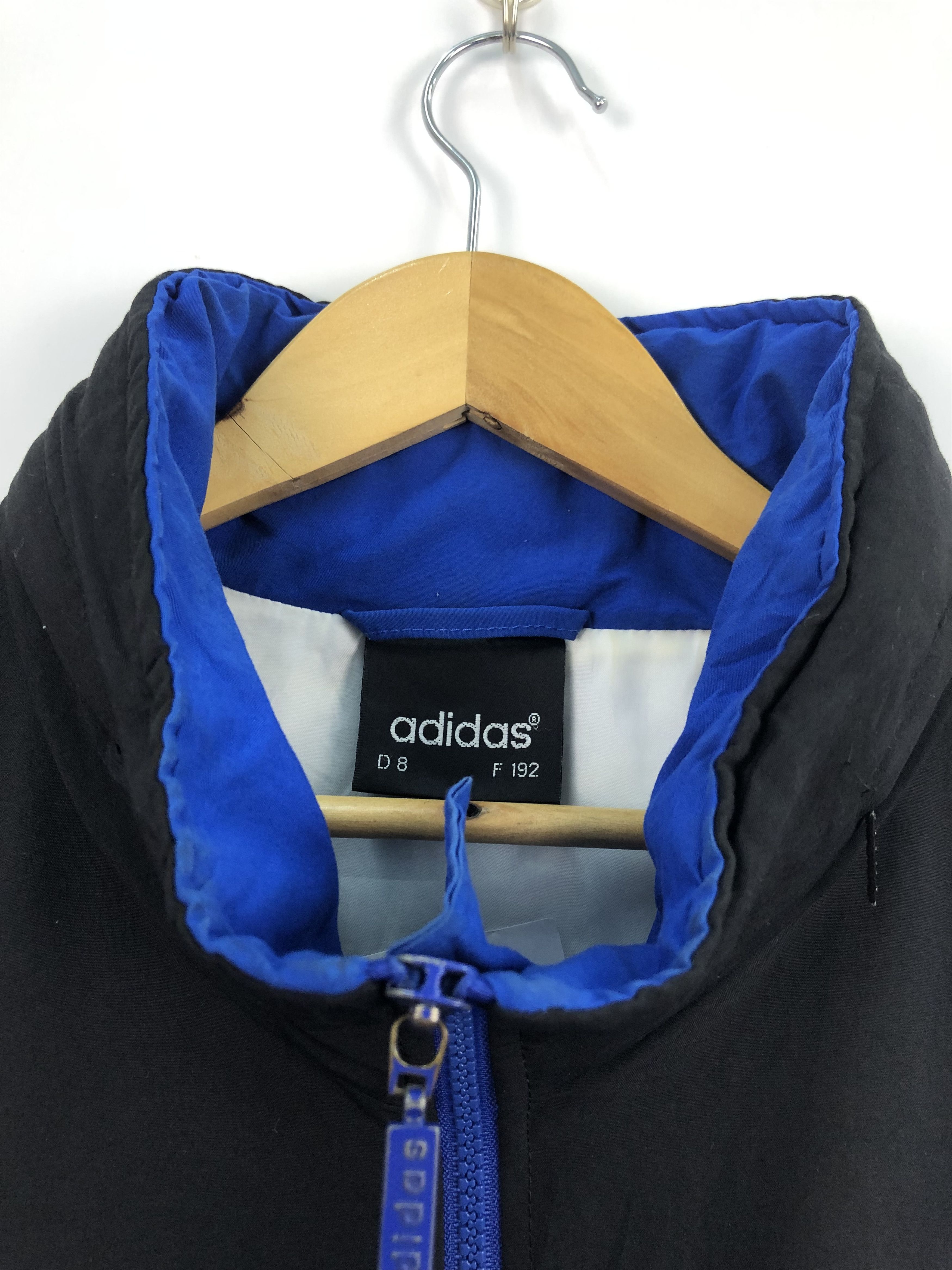 Adidas × Vintage Vintage 90s Adidas Logo Stripe Hoodie Size US L / EU 52-54 / 3 - 6 Thumbnail