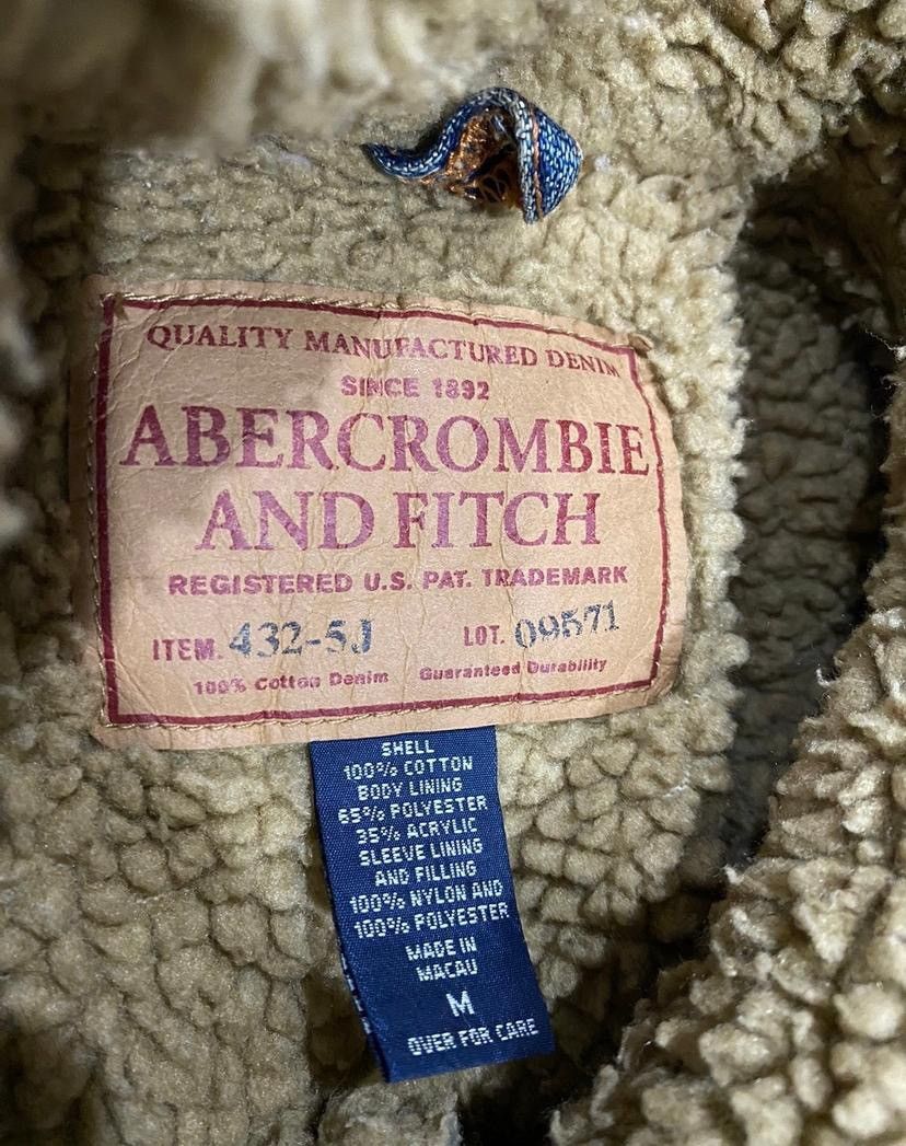 Japanese Brand × Vintage Abercromble and fitch trucker denim jacket nice designer Size US L / EU 52-54 / 3 - 8 Thumbnail