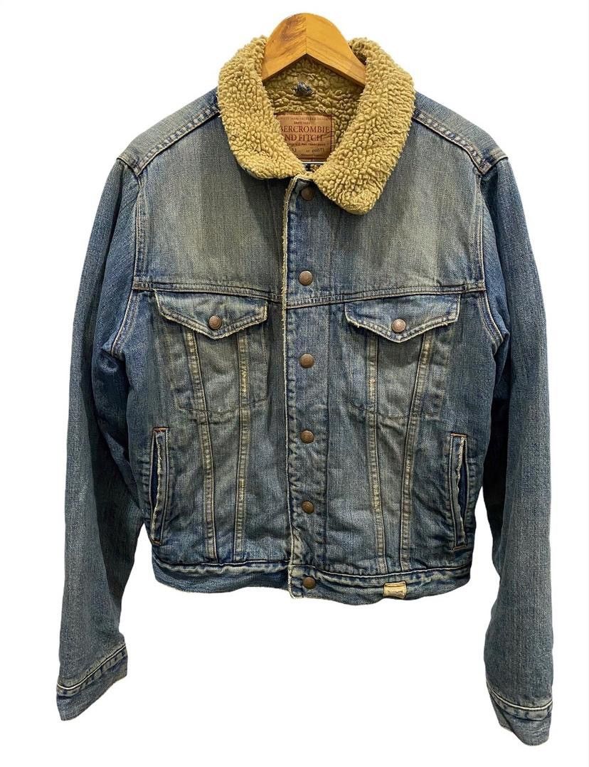 Japanese Brand × Vintage Abercromble and fitch trucker denim jacket nice designer Size US L / EU 52-54 / 3 - 1 Thumbnail