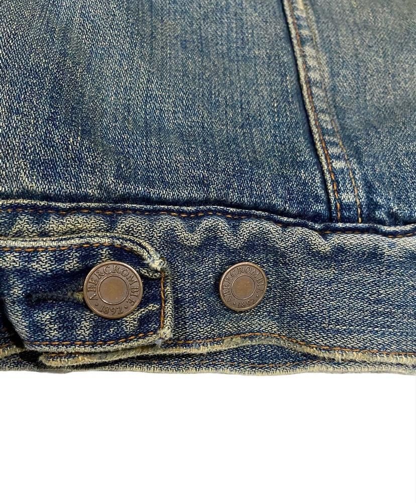 Japanese Brand × Vintage Abercromble and fitch trucker denim jacket nice designer Size US L / EU 52-54 / 3 - 9 Thumbnail