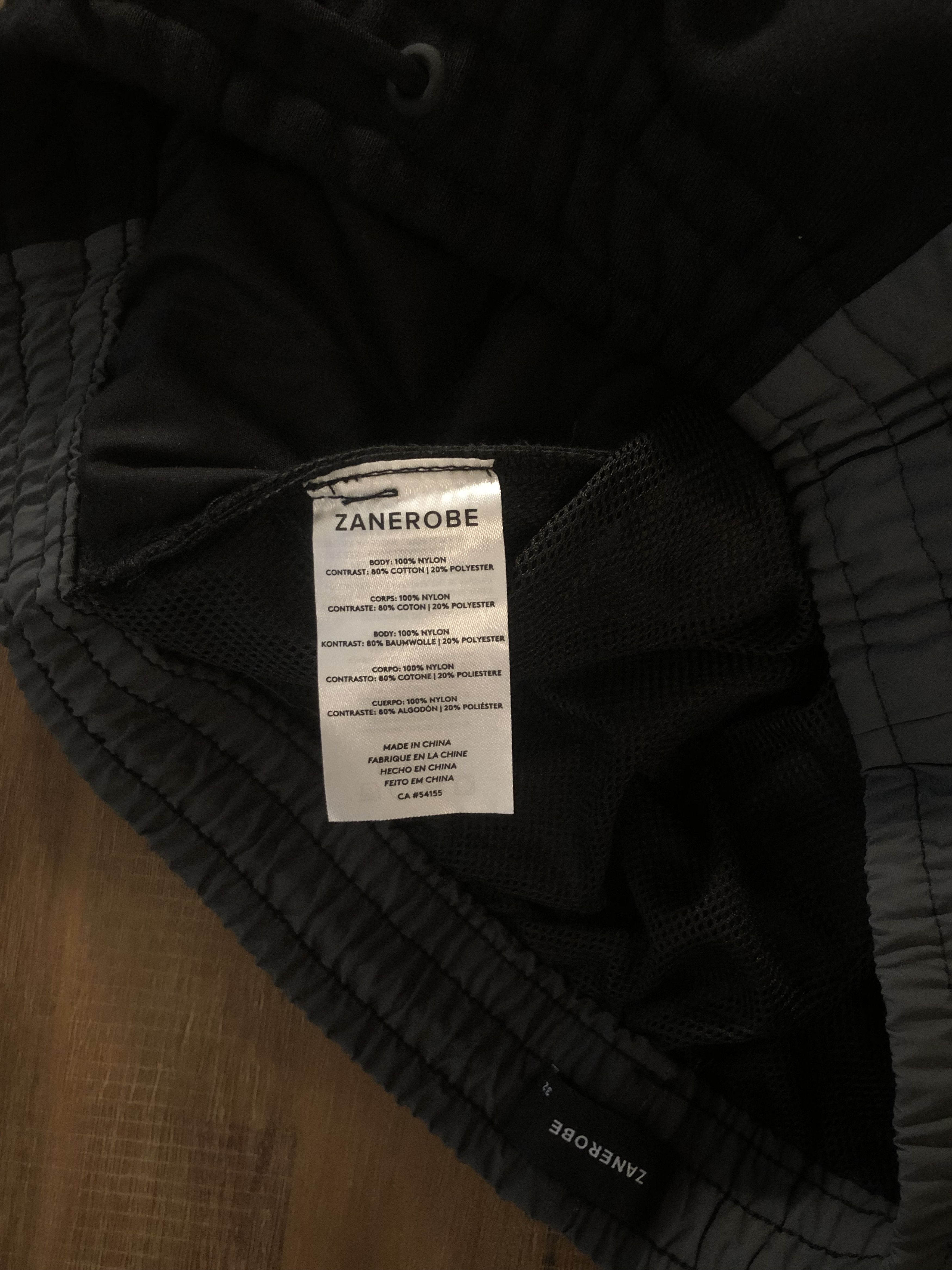 Zanerobe Unworn Jumpa Panel Jogger Black/DK Grey Size US 32 / EU 48 - 6 Thumbnail