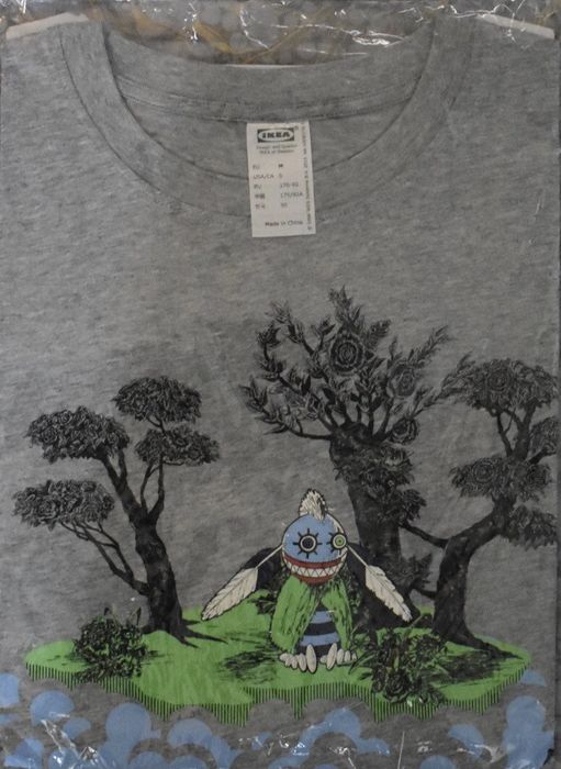 Walter Van Beirendonck Design for IKEA T-shirt sz M