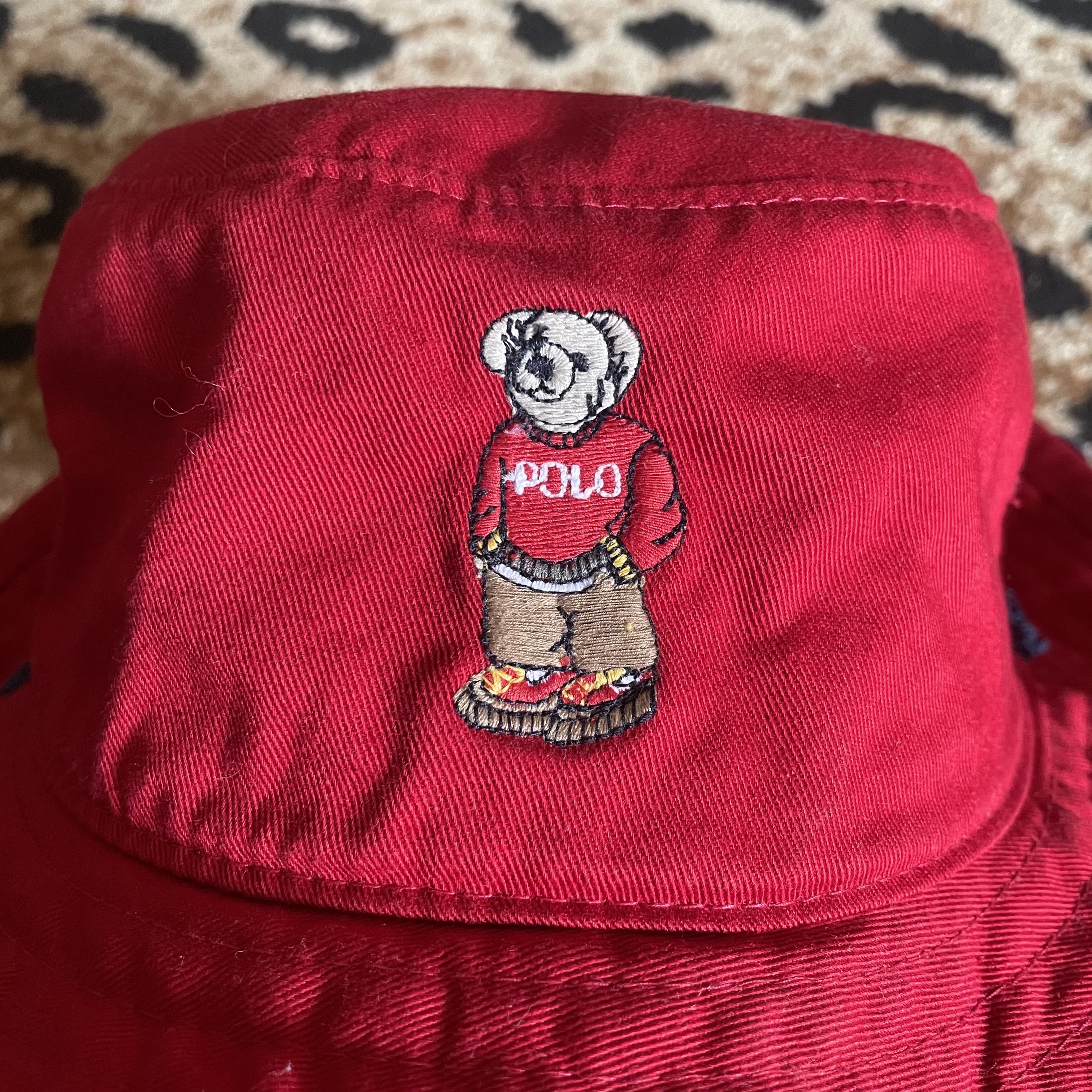 Polo Ralph Lauren Polo Bear by Ralph Lauren Buckethats Size ONE SIZE - 2 Thumbnail