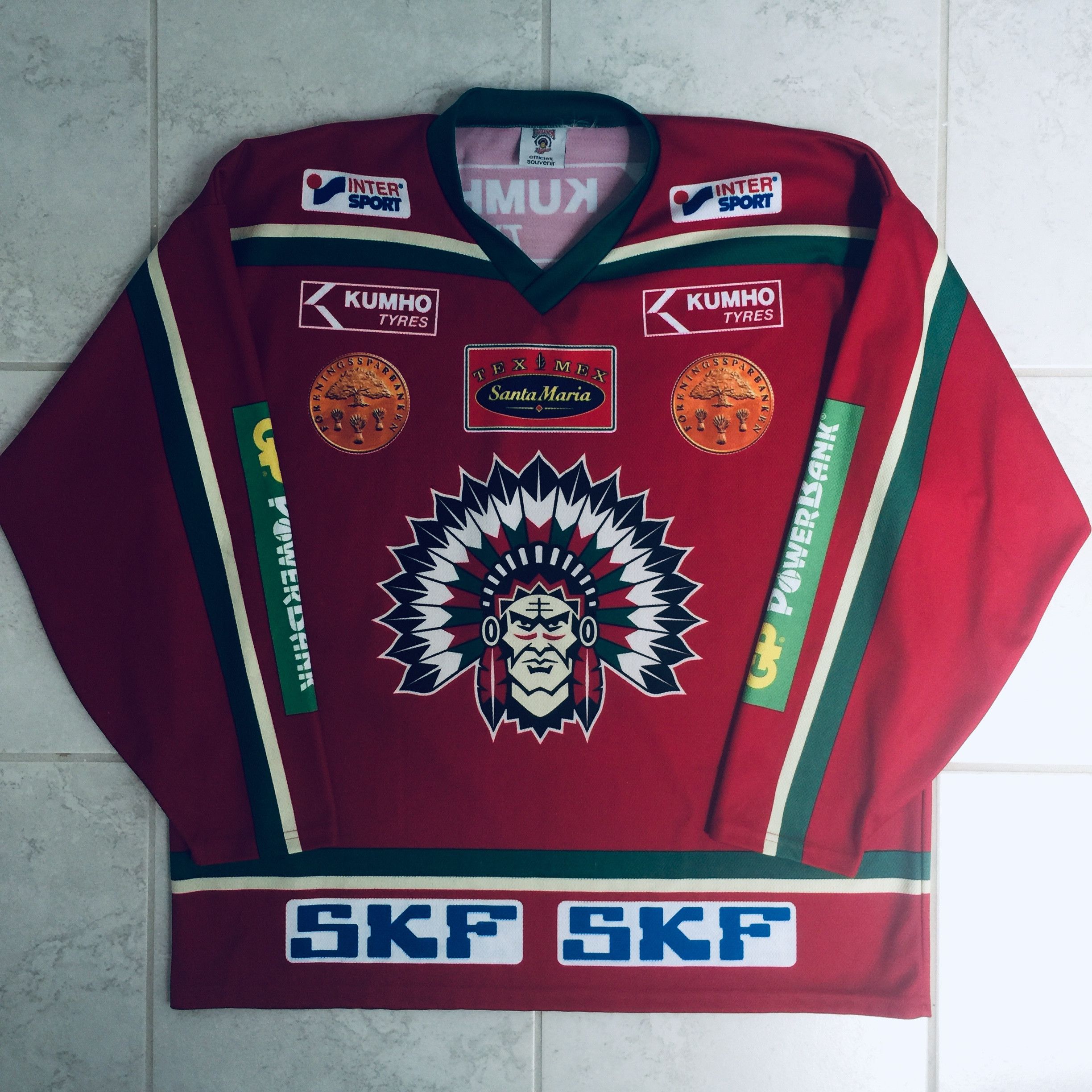 Hockey Jersey Sportswear Frolunda Indians HC Jersey Swedish Elite Hockey League Grailed