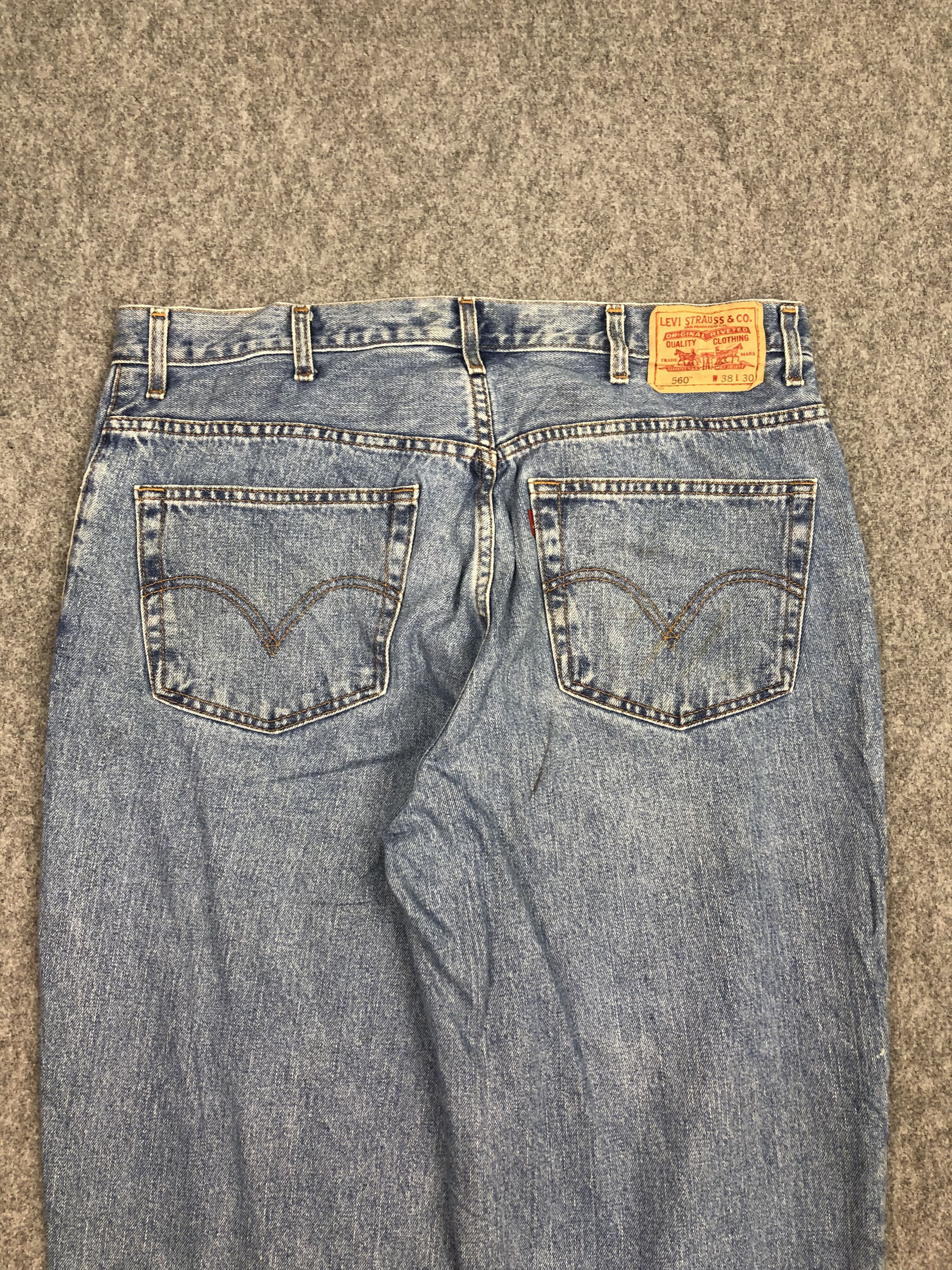 Levi's Vintage Levis 560 Jeans DP0438 Size US 39 - 4 Thumbnail