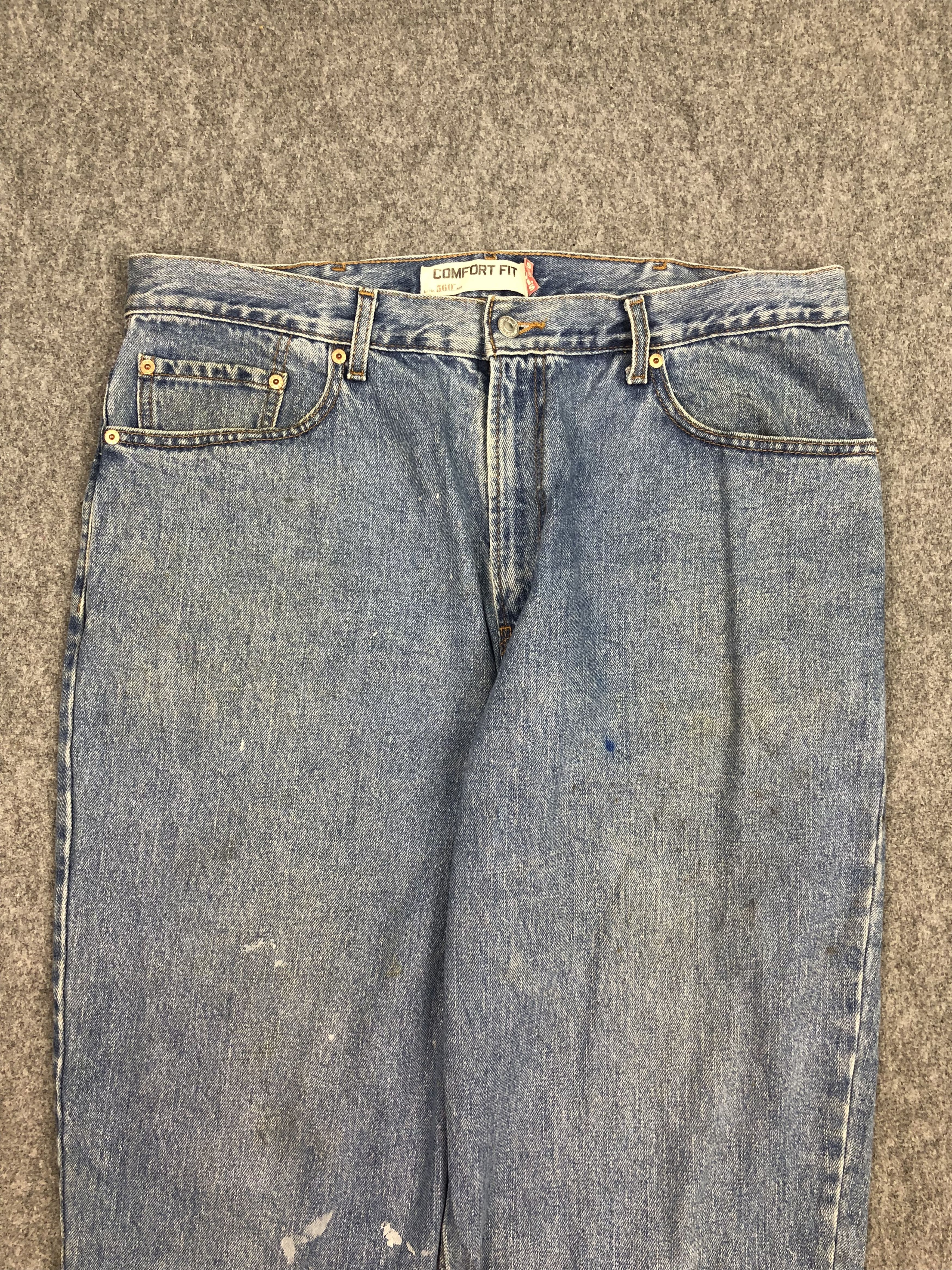 Levi's Vintage Levis 560 Jeans DP0438 Size US 39 - 3 Thumbnail