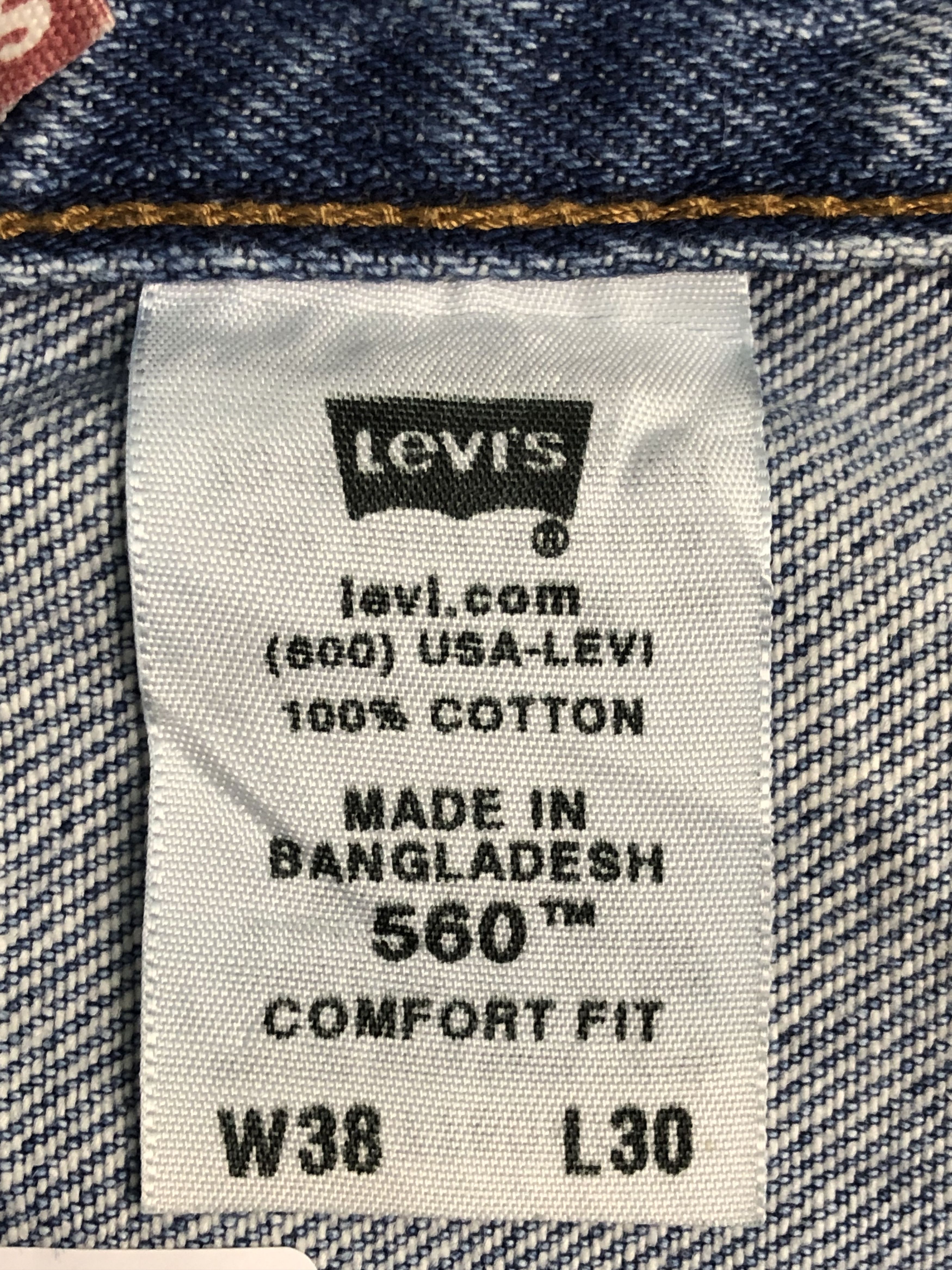 Levi's Vintage Levis 560 Jeans DP0438 Size US 39 - 6 Thumbnail