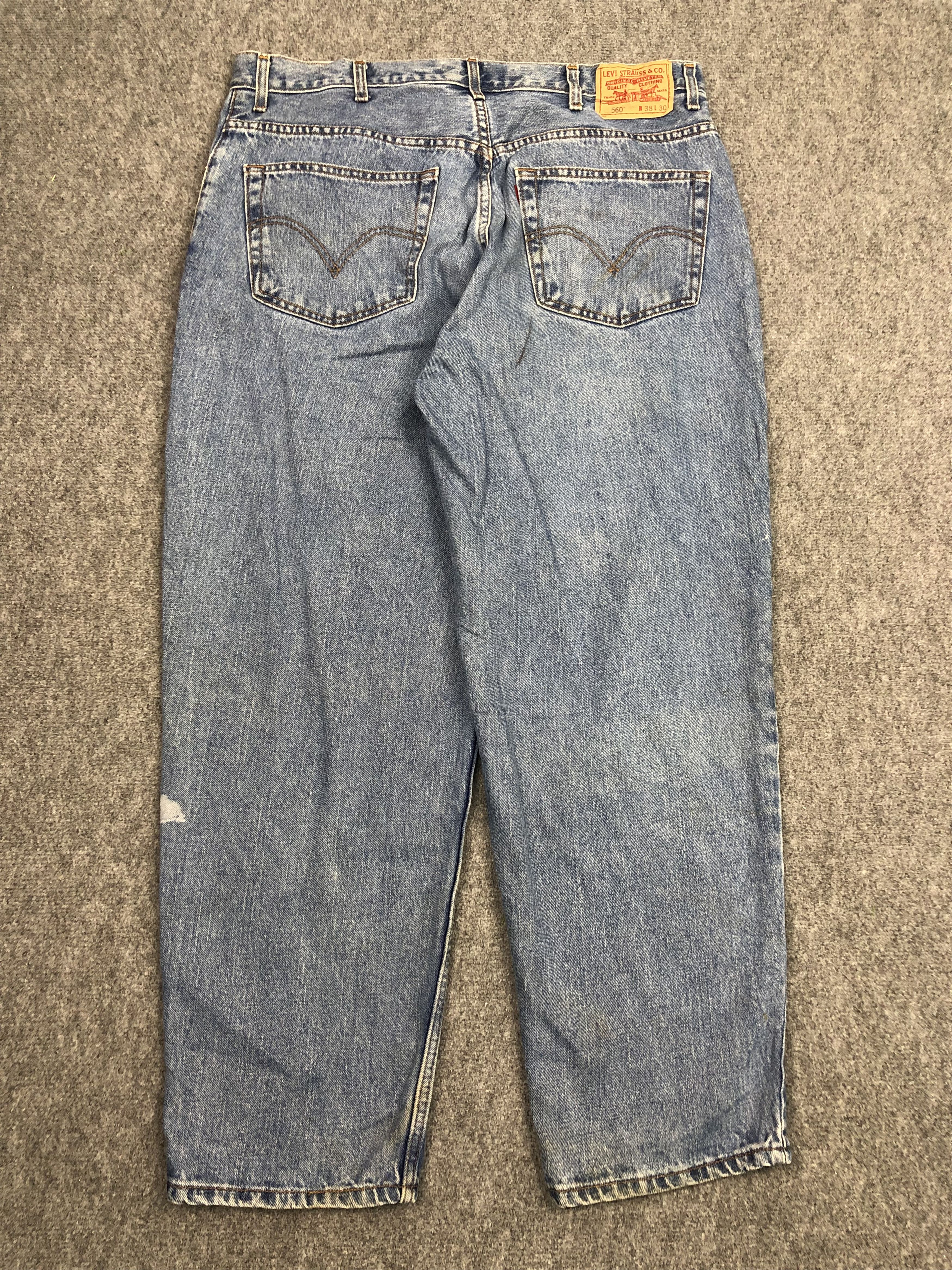 Levi's Vintage Levis 560 Jeans DP0438 Size US 39 - 2 Thumbnail