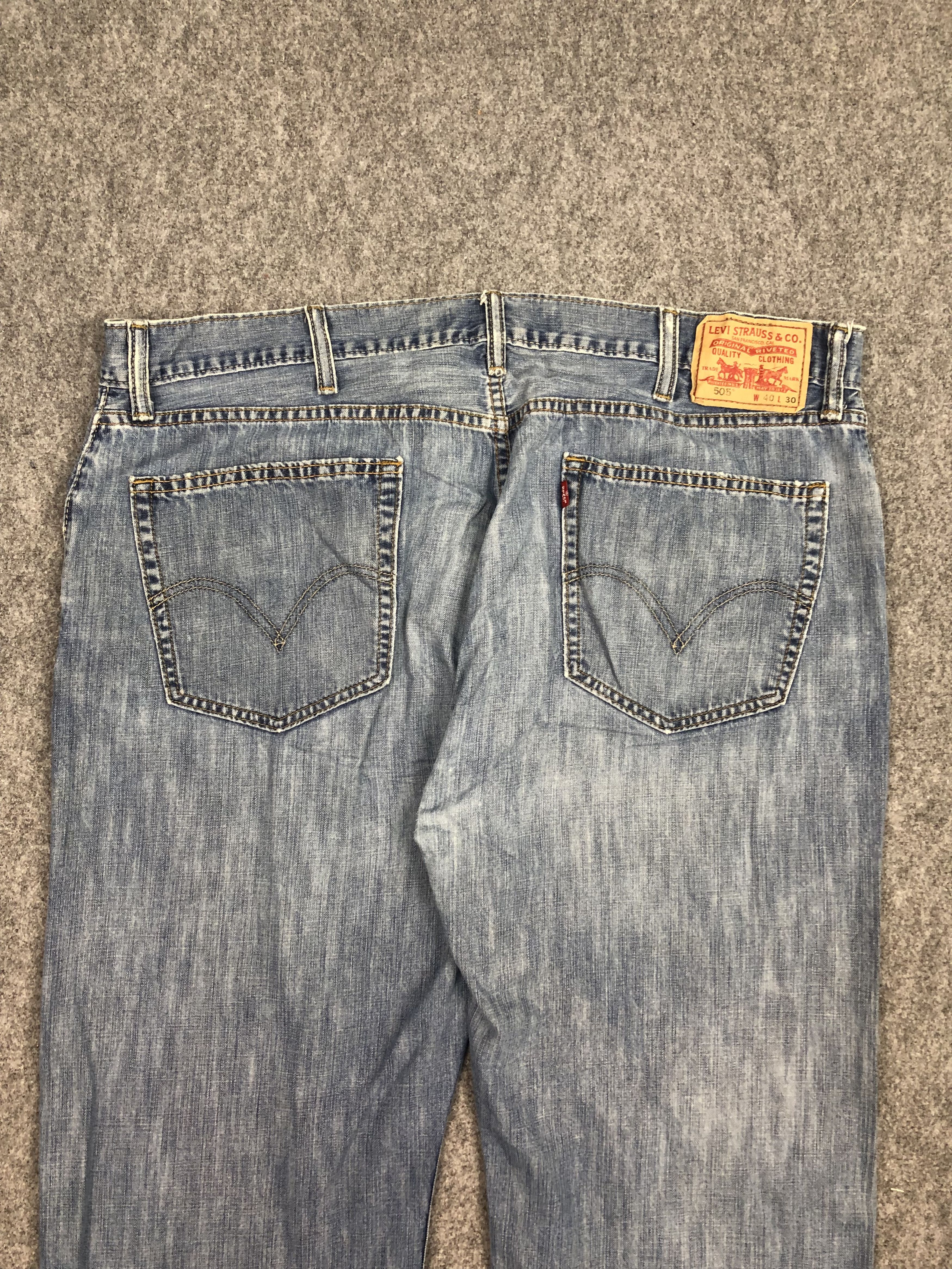 Levi's Vintage Levis 505 Jeans DP0439 Size US 42 / EU 58 - 4 Thumbnail