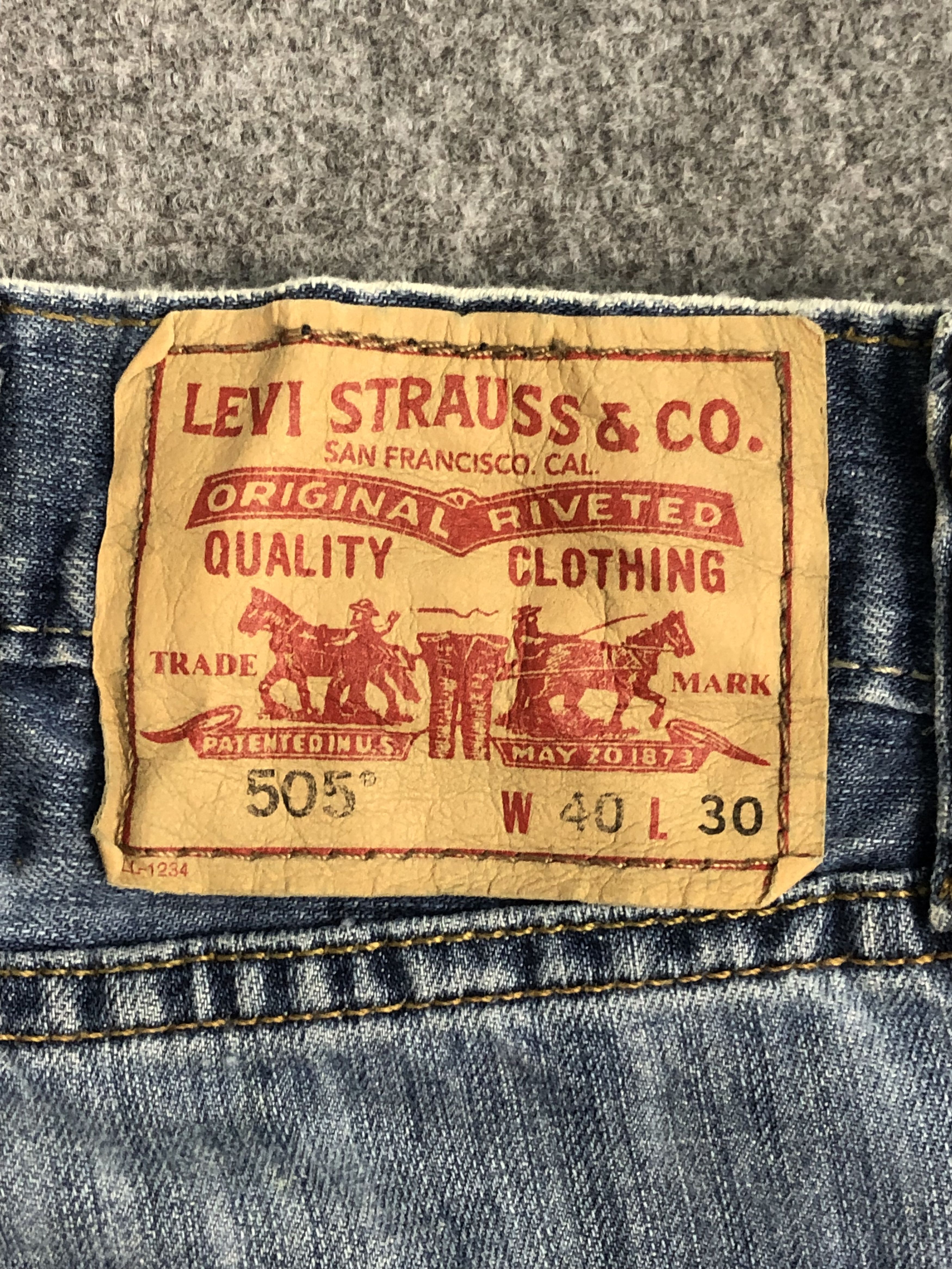 Levi's Vintage Levis 505 Jeans DP0439 Size US 42 / EU 58 - 5 Thumbnail