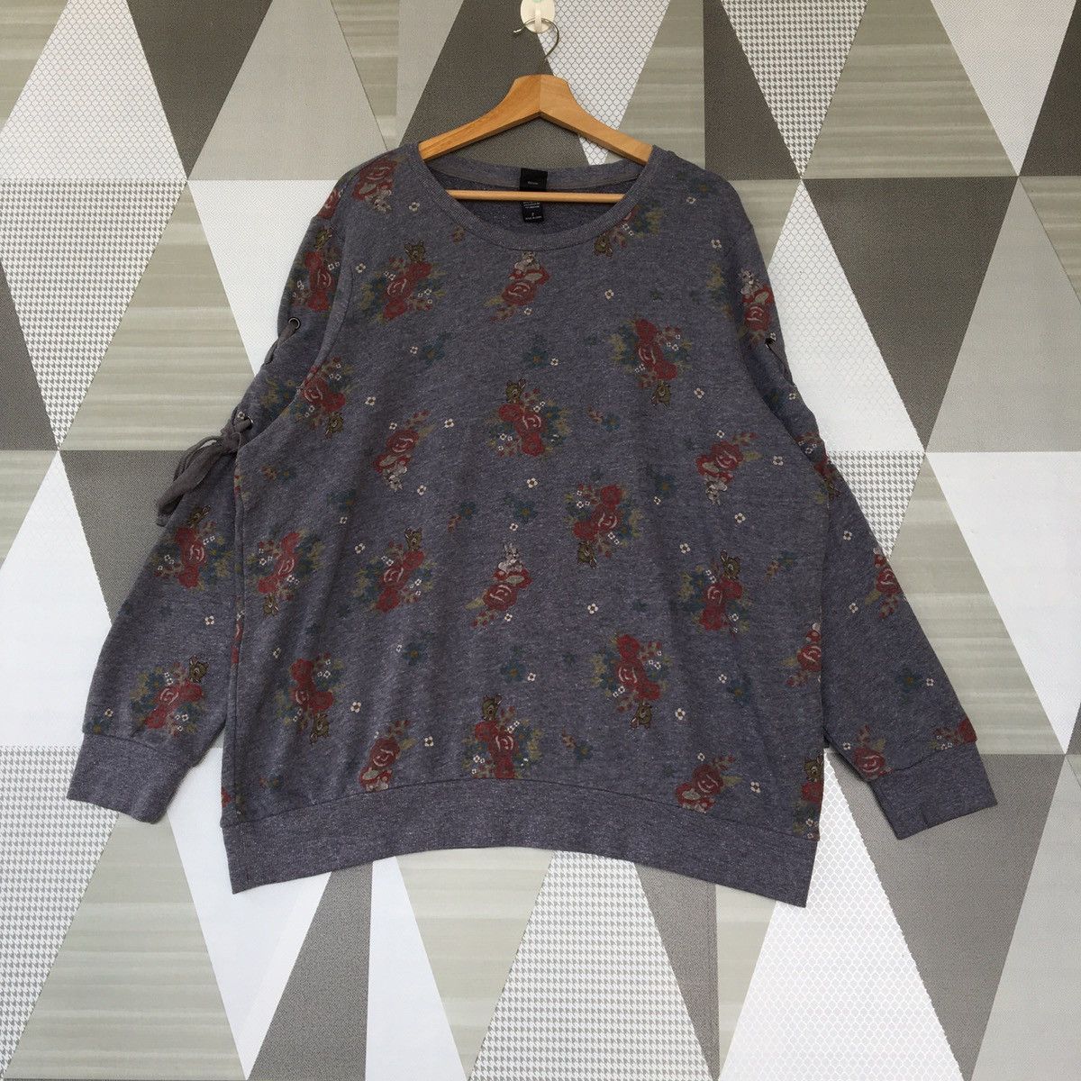 Disney Bambi Sweatshirt Pullover Jumper Sweatshirt