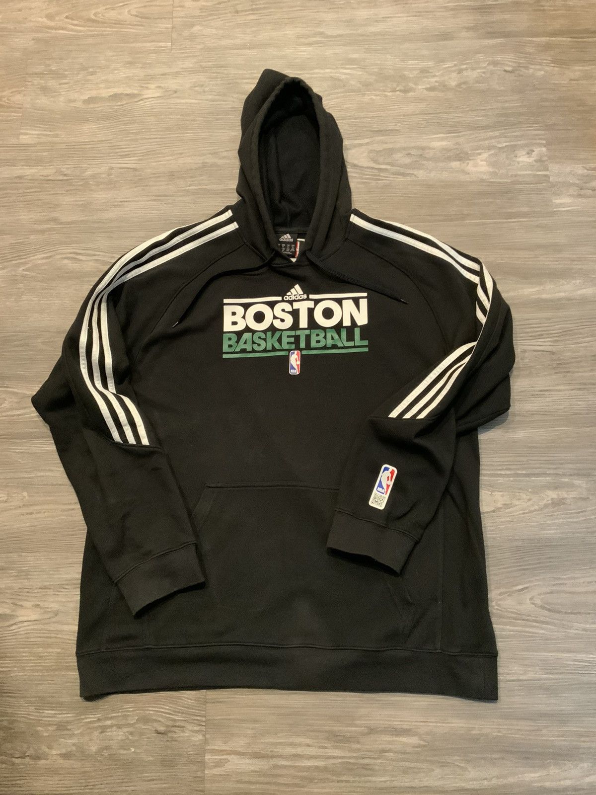 Adidas NBA Adidas NBA Authentics Boston Celtics Team Issued Hoodie Grailed