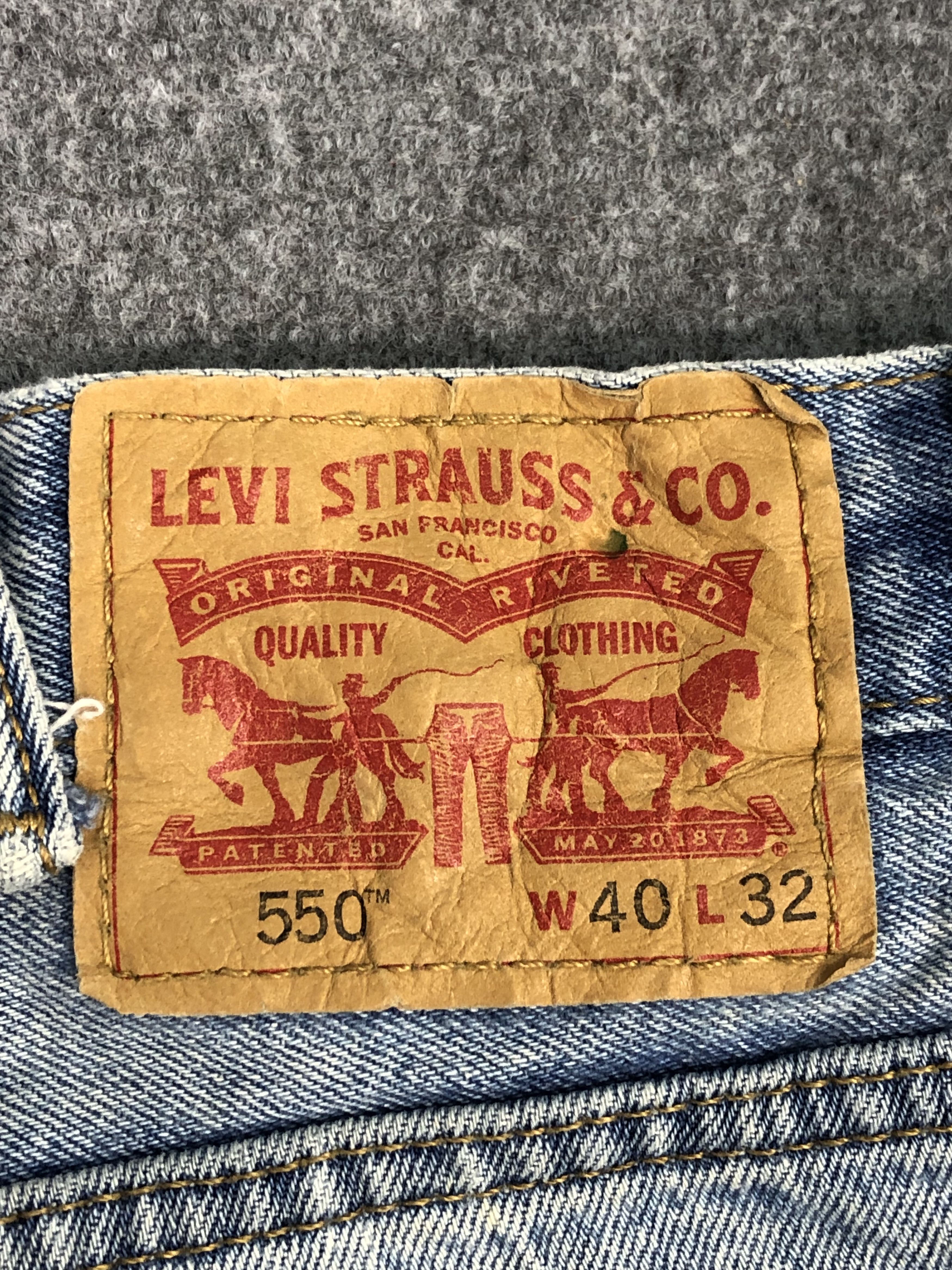 Levi's Vintage Levis 550 Jeans DP0452 Size US 41 - 4 Thumbnail
