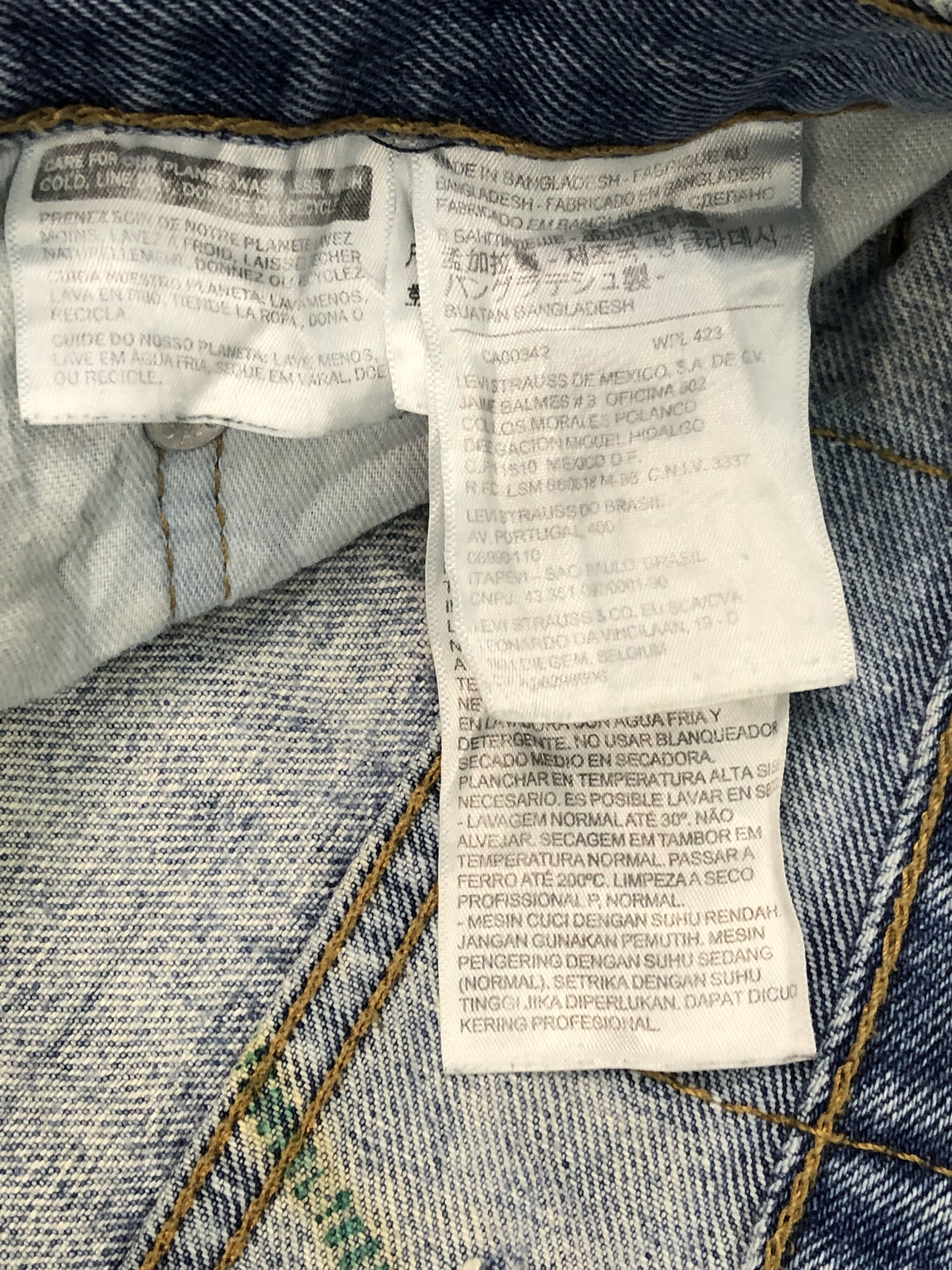 Levi's Vintage Levis 550 Jeans DP0452 Size US 41 - 5 Thumbnail