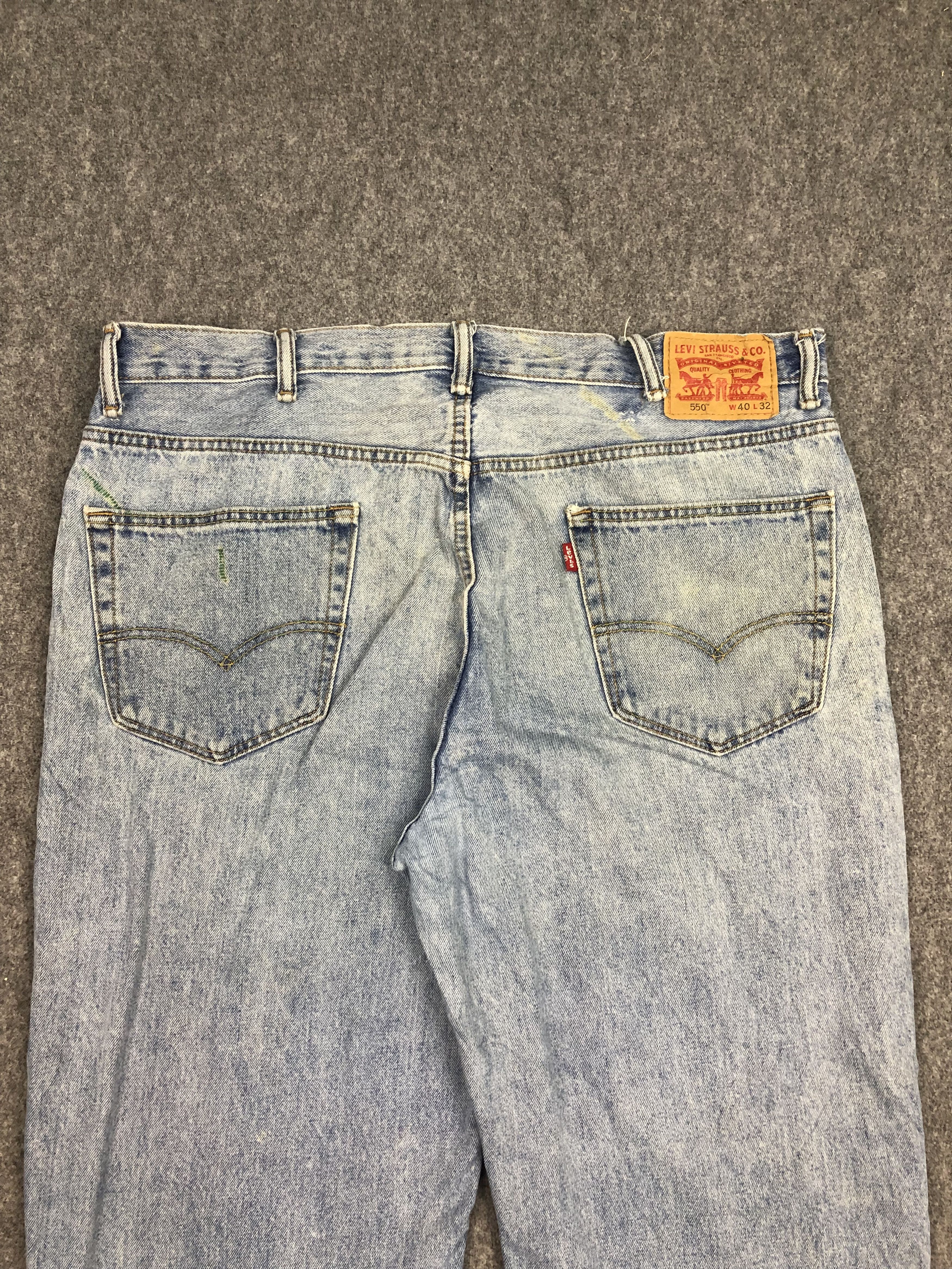 Levi's Vintage Levis 550 Jeans DP0452 Size US 41 - 3 Thumbnail