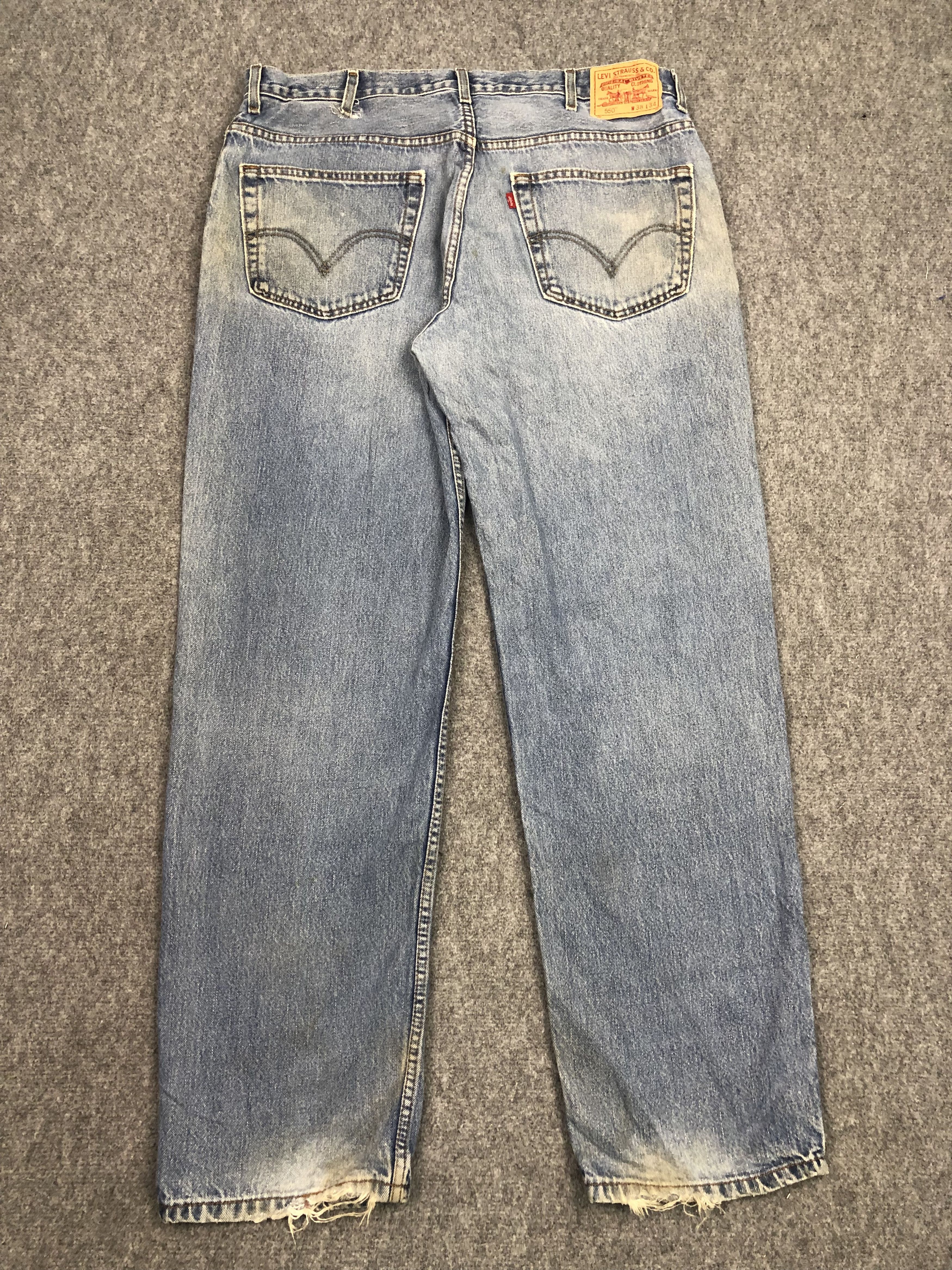 Levi's Vintage Levis 550 Jeans DP0453 Size US 39 - 2 Thumbnail