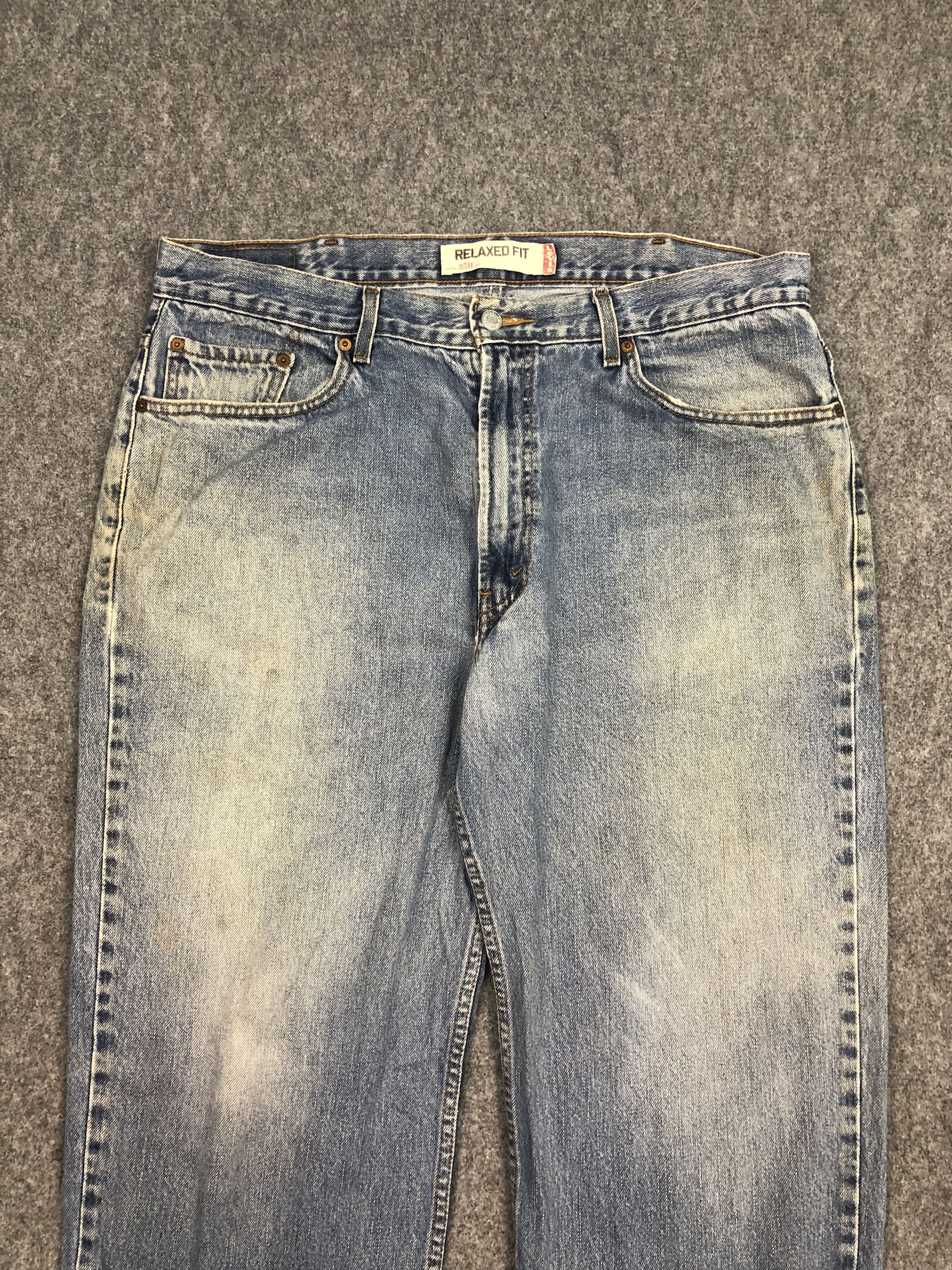 Levi's Vintage Levis 550 Jeans DP0453 Size US 39 - 3 Thumbnail