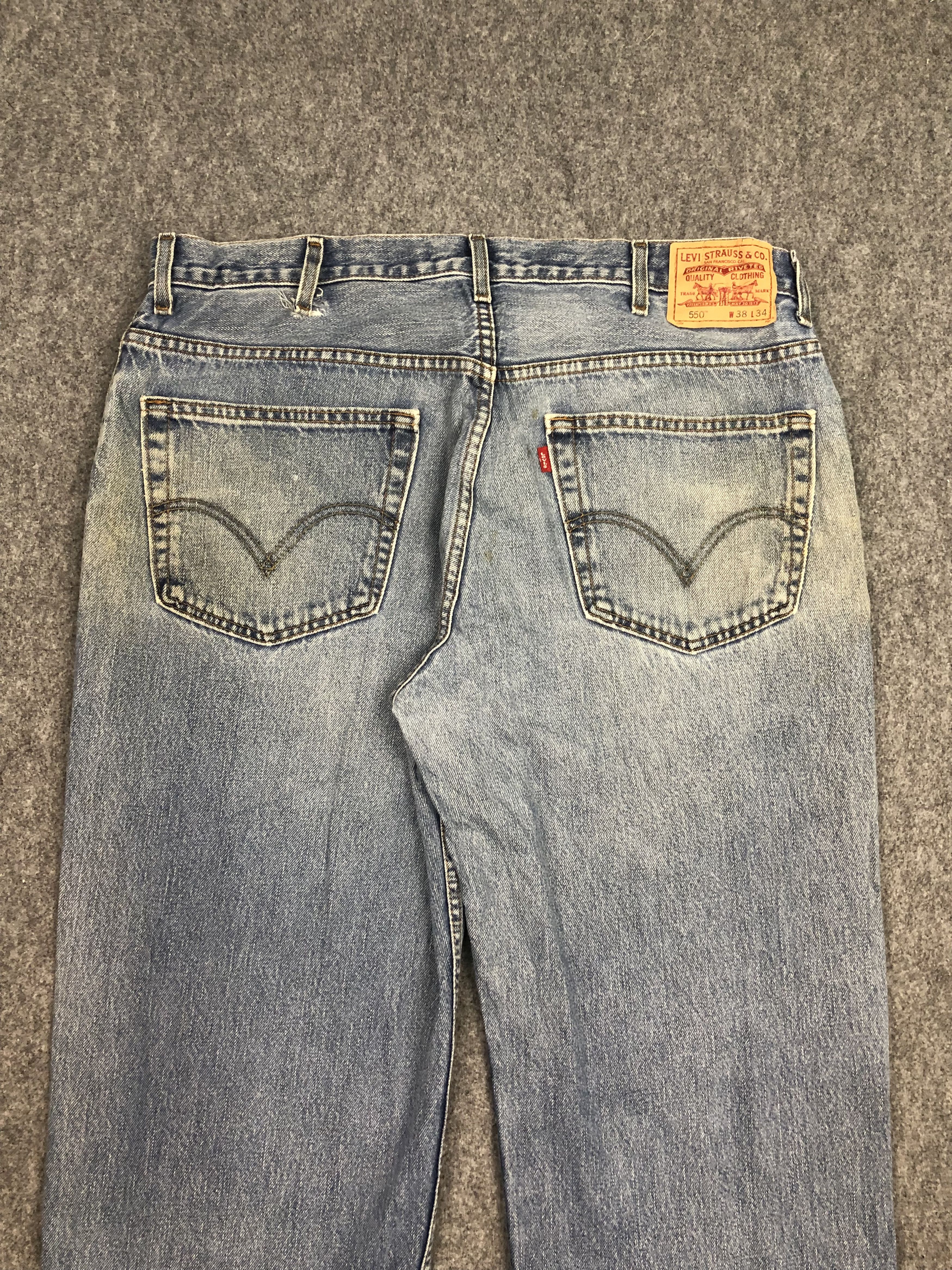 Levi's Vintage Levis 550 Jeans DP0453 Size US 39 - 4 Thumbnail