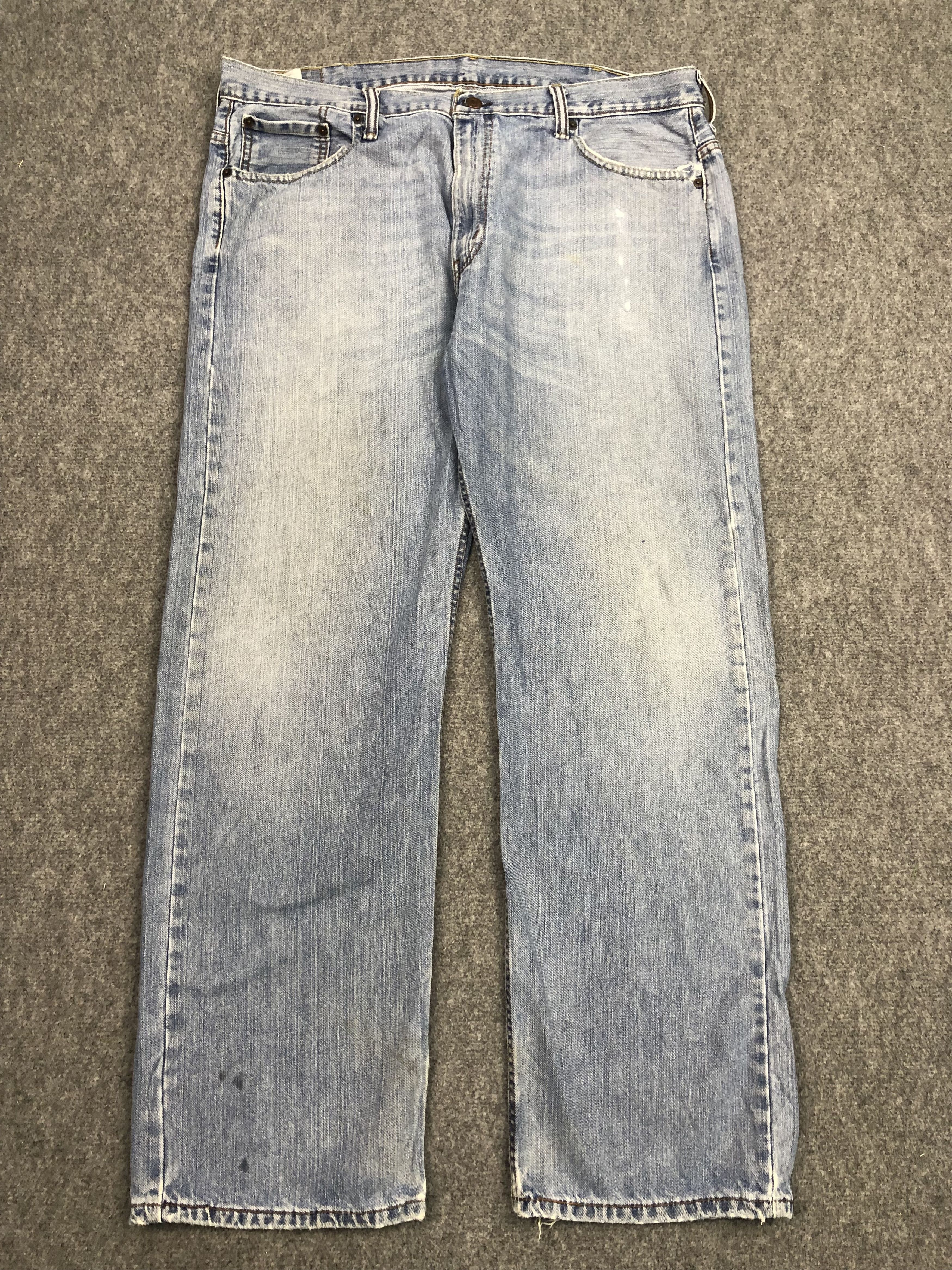 image of Levis Blue Jeans in Blue Denim, Men's (Size 42)