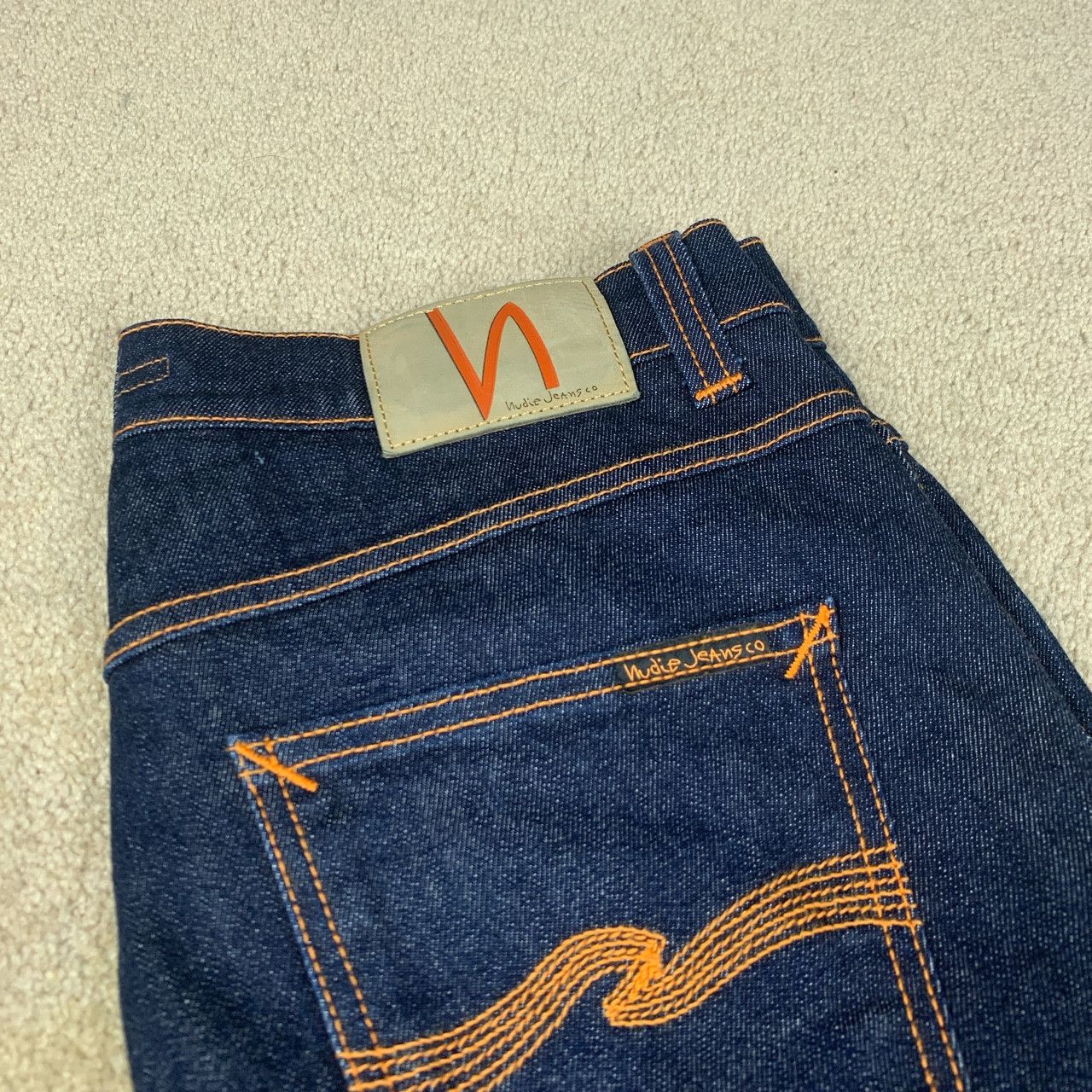 パンツ Gritty Jackson Snake Eyes Selvage Nudie Jeans Gritty Jackson Snake Eyes Selvage Mid Waist