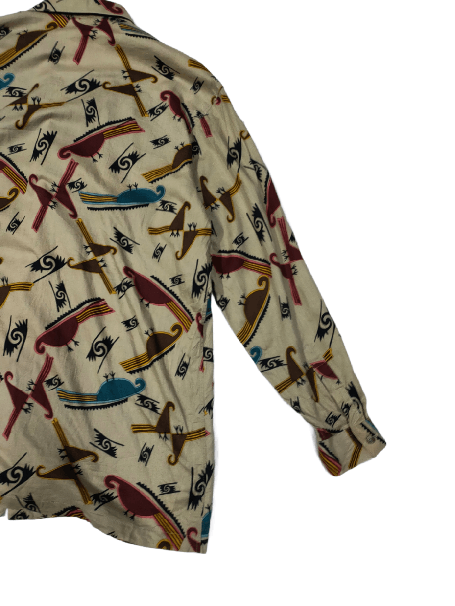 Balenciaga 🔥 BALENCIAGA NATIVE STYLES L/S BUTTON UP SHIRTS Size US L / EU 52-54 / 3 - 6 Thumbnail