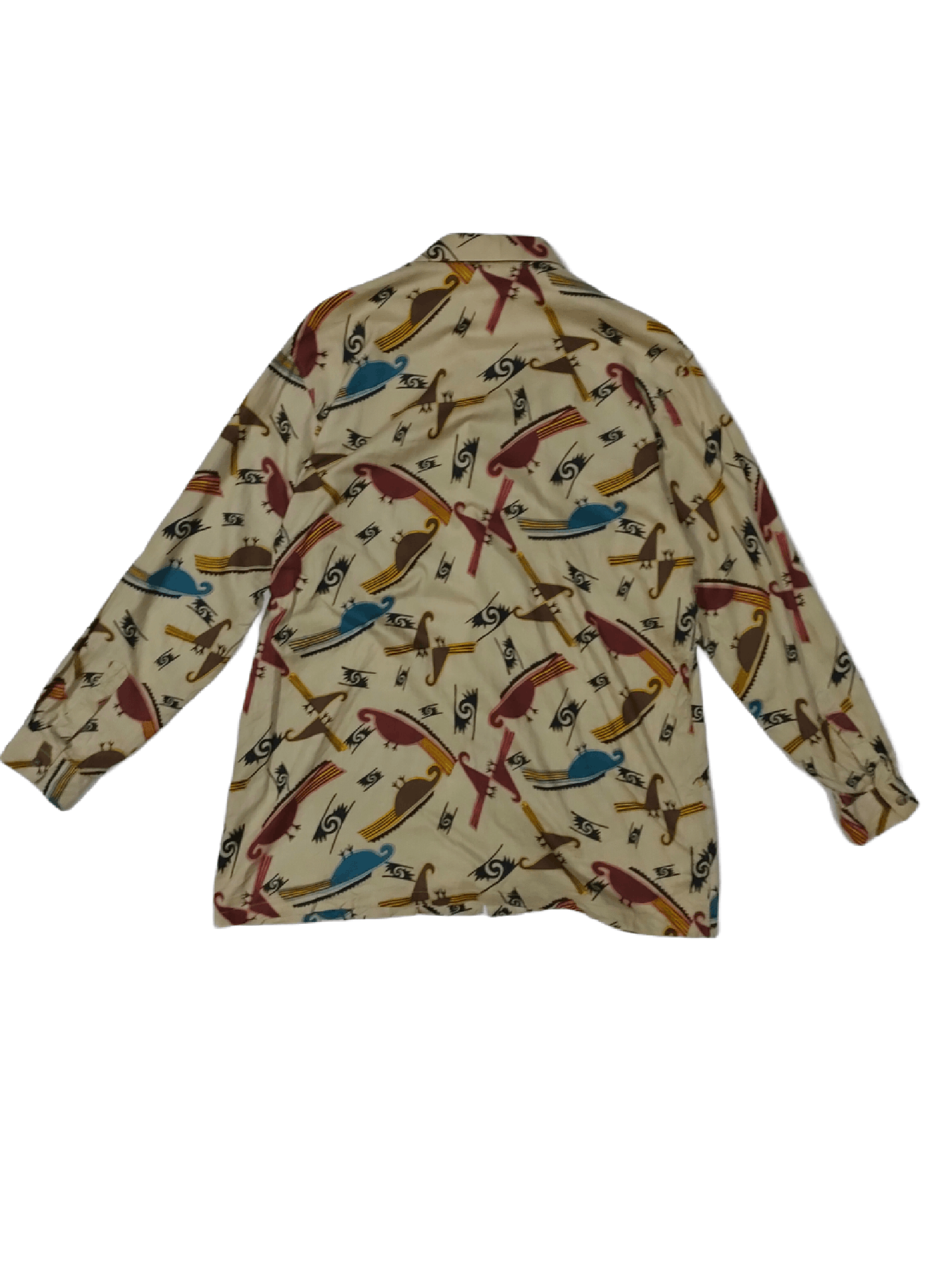 Balenciaga 🔥 BALENCIAGA NATIVE STYLES L/S BUTTON UP SHIRTS Size US L / EU 52-54 / 3 - 5 Thumbnail
