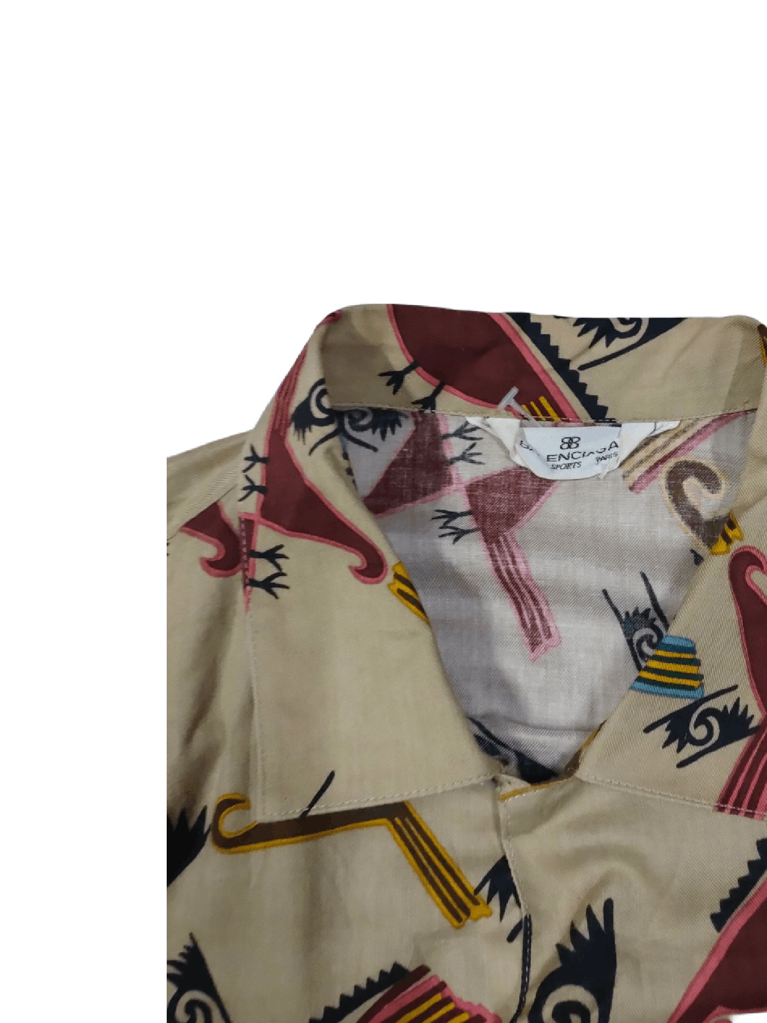 Balenciaga 🔥 BALENCIAGA NATIVE STYLES L/S BUTTON UP SHIRTS Size US L / EU 52-54 / 3 - 4 Thumbnail