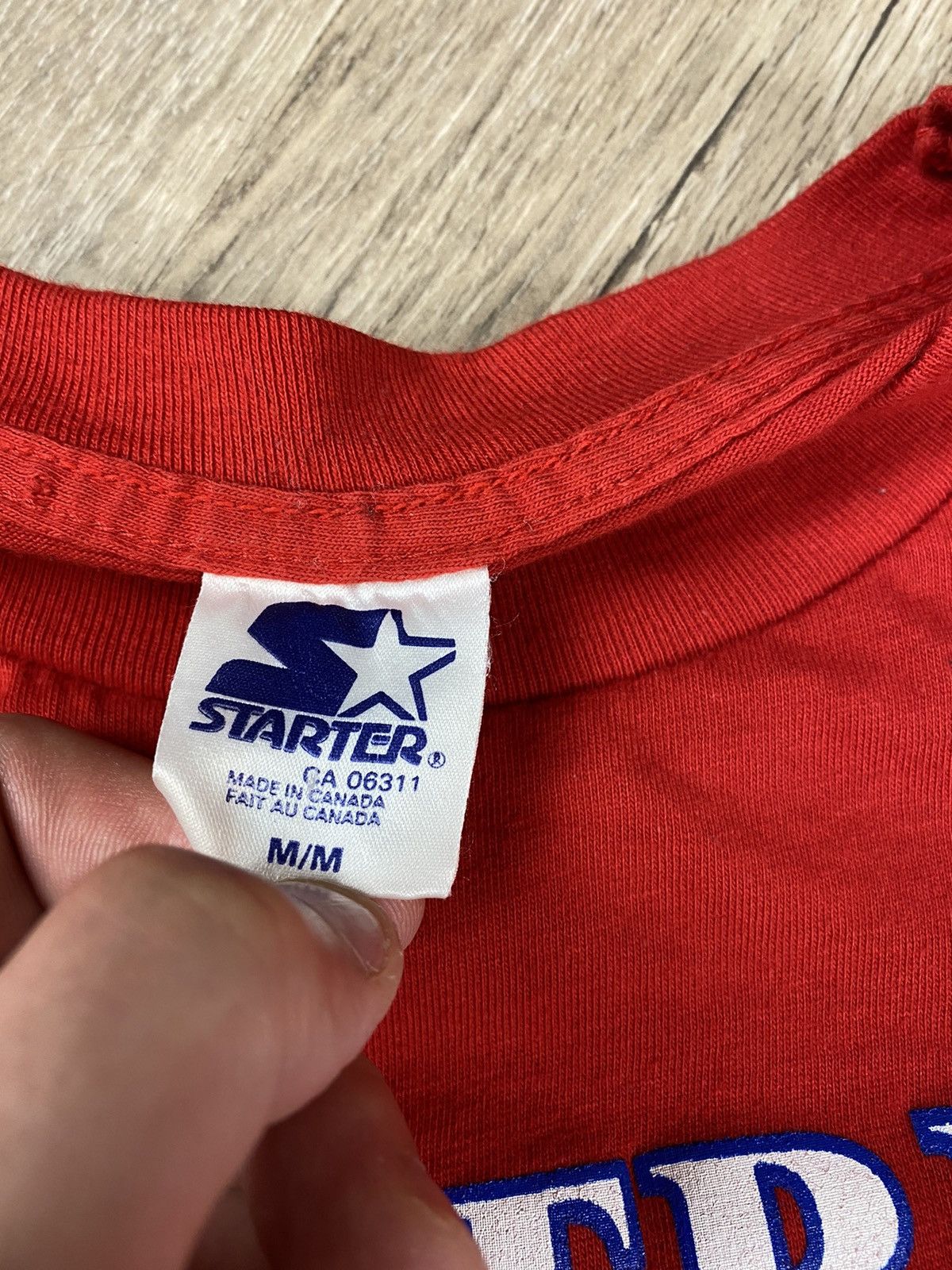 Starter × Vintage Vintage Starter Montreal Canadiens 1991 T shirt size M Size US M / EU 48-50 / 2 - 4 Thumbnail