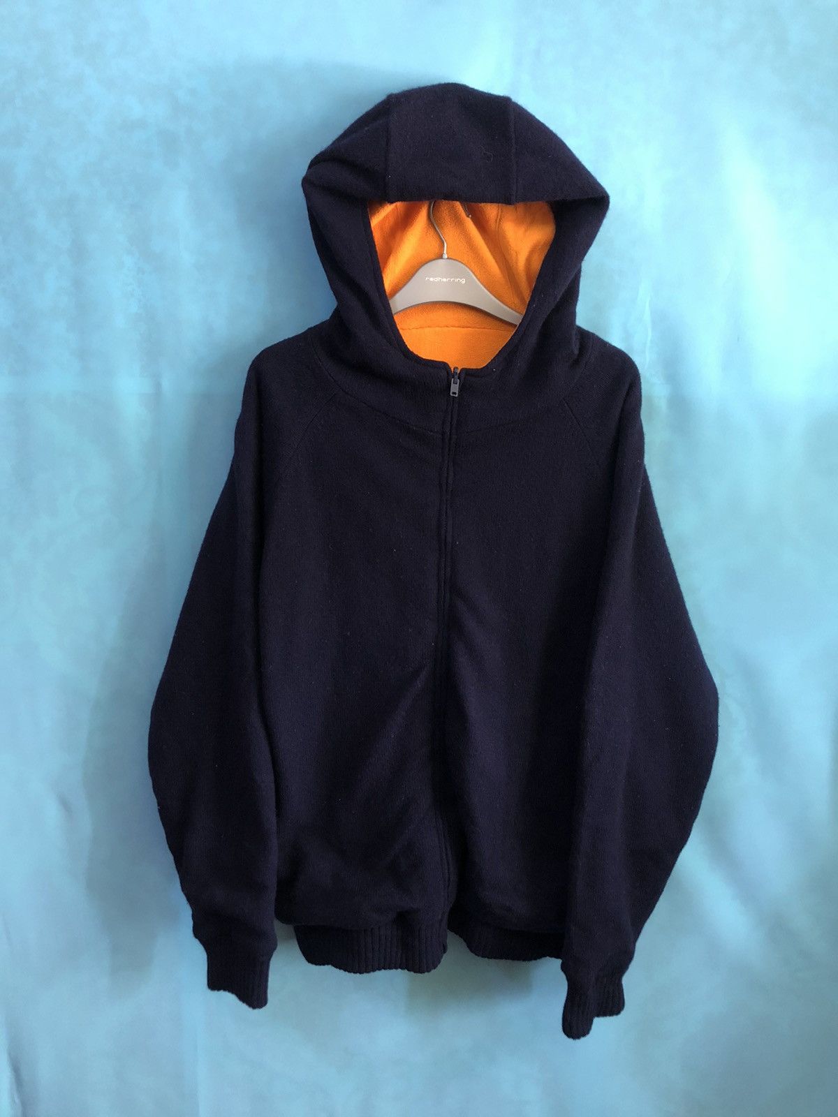 SHIPS two tone hoodies navy orange reversible hoodies #1886 Size US XXL / EU 58 / 5 - 1 Thumbnail