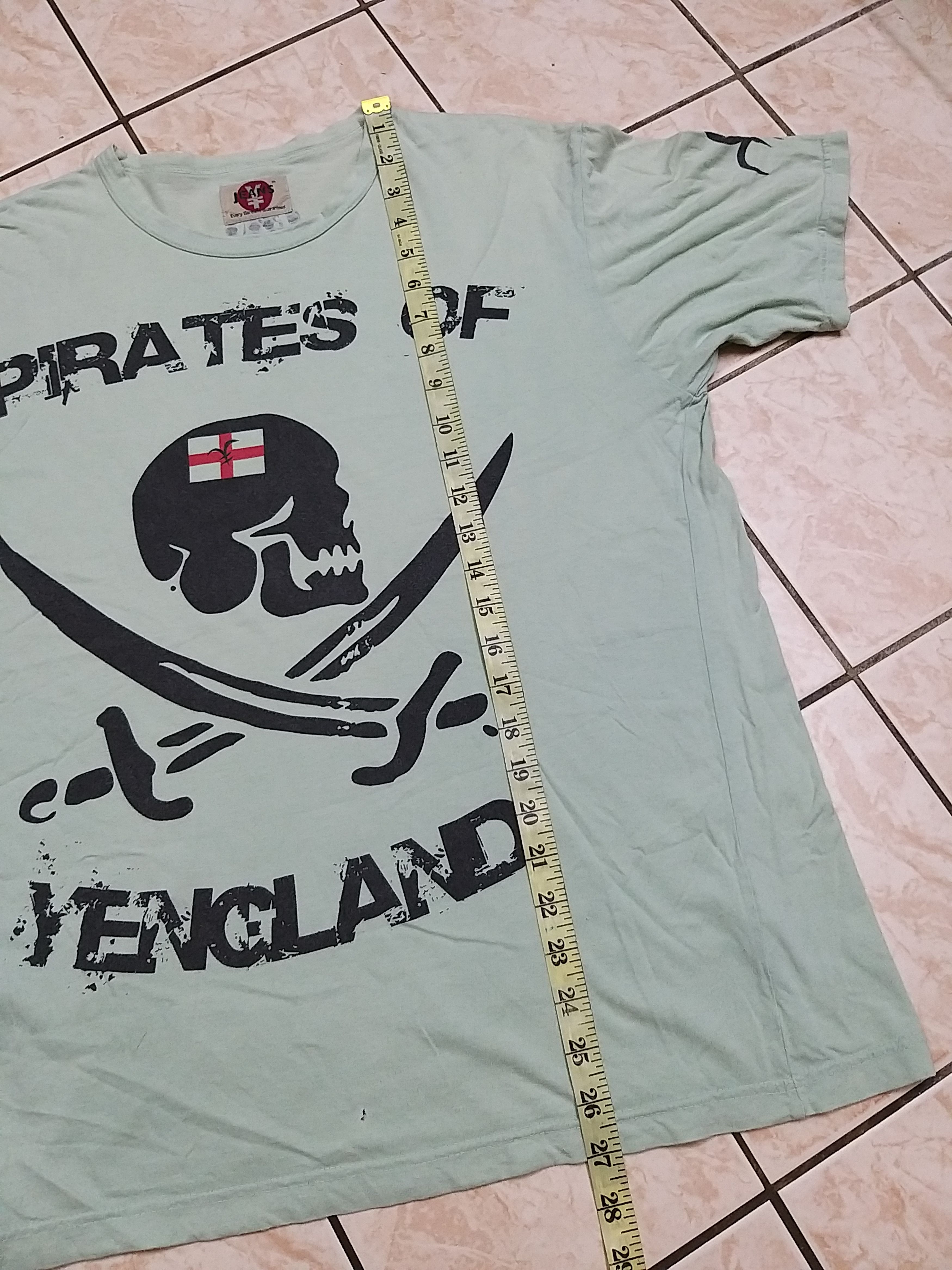 Japanese Brand ARCHIVAL JAPANESE YEN JEANS PIRATE OF YENGLAND T SHIRT Size US L / EU 52-54 / 3 - 6 Thumbnail