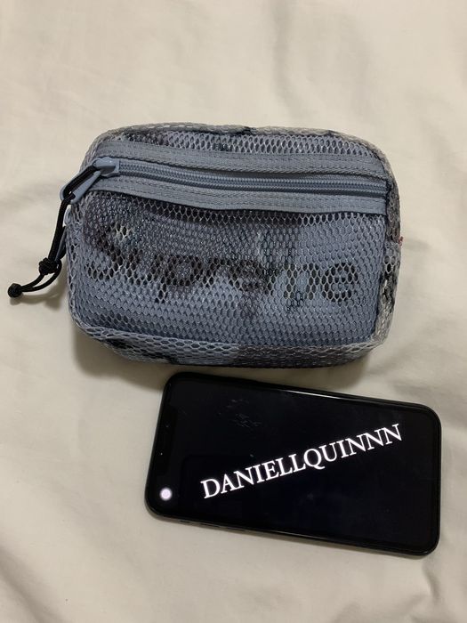 Supreme Small Shoulder Bag (SS20) Blue Chocolate Chip Camo