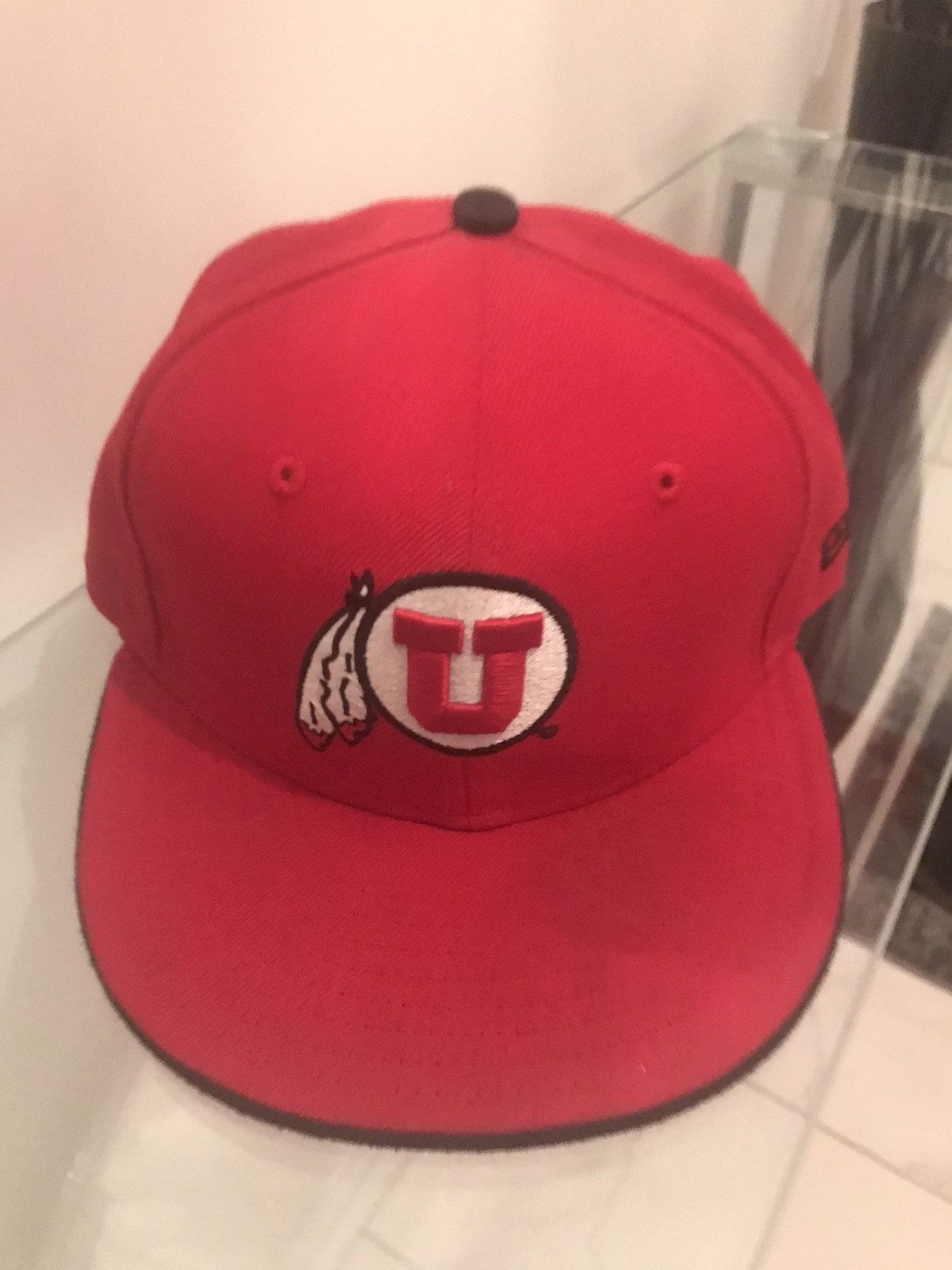 Utah Utes New Era 59FIFTY NCAA Fitted Baseball Cap 1/8