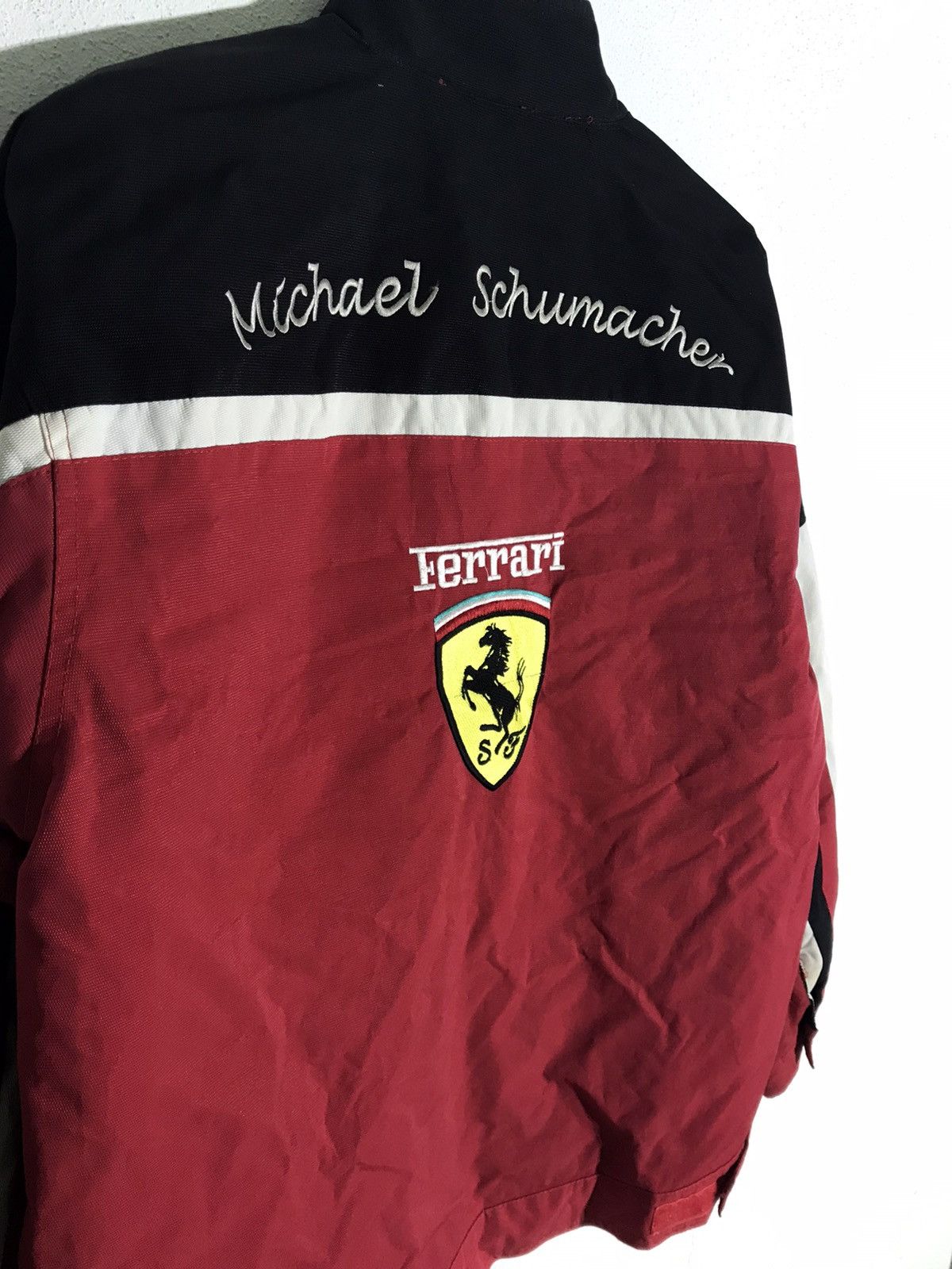 Ferrari FORMULA ONE FERRARI JACKET SPELL OUT MICHAEL SCHUMACHER Size US M / EU 48-50 / 2 - 4 Thumbnail