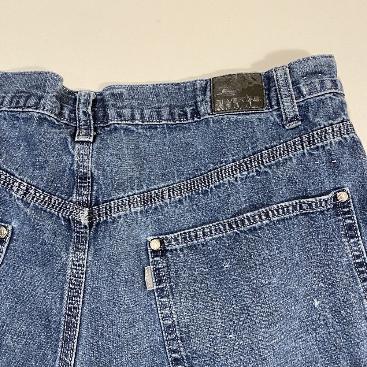 Levi's × Vintage Vintage Levi’s Silvertab Denim Shorts Size US 36 / EU 52 - 3 Thumbnail