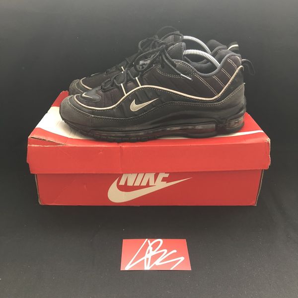 Air max 98 hot sale black oil grey