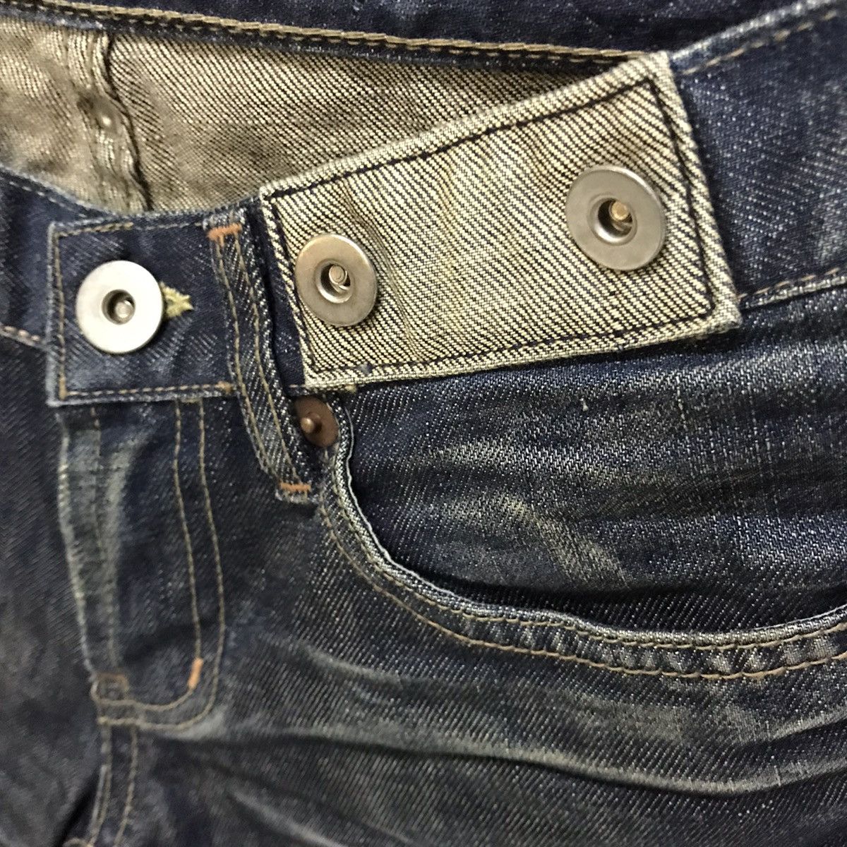 Japanese Brand Vintage japanese patchwork distressed bootcut denim Size US 28 / EU 44 - 7 Thumbnail
