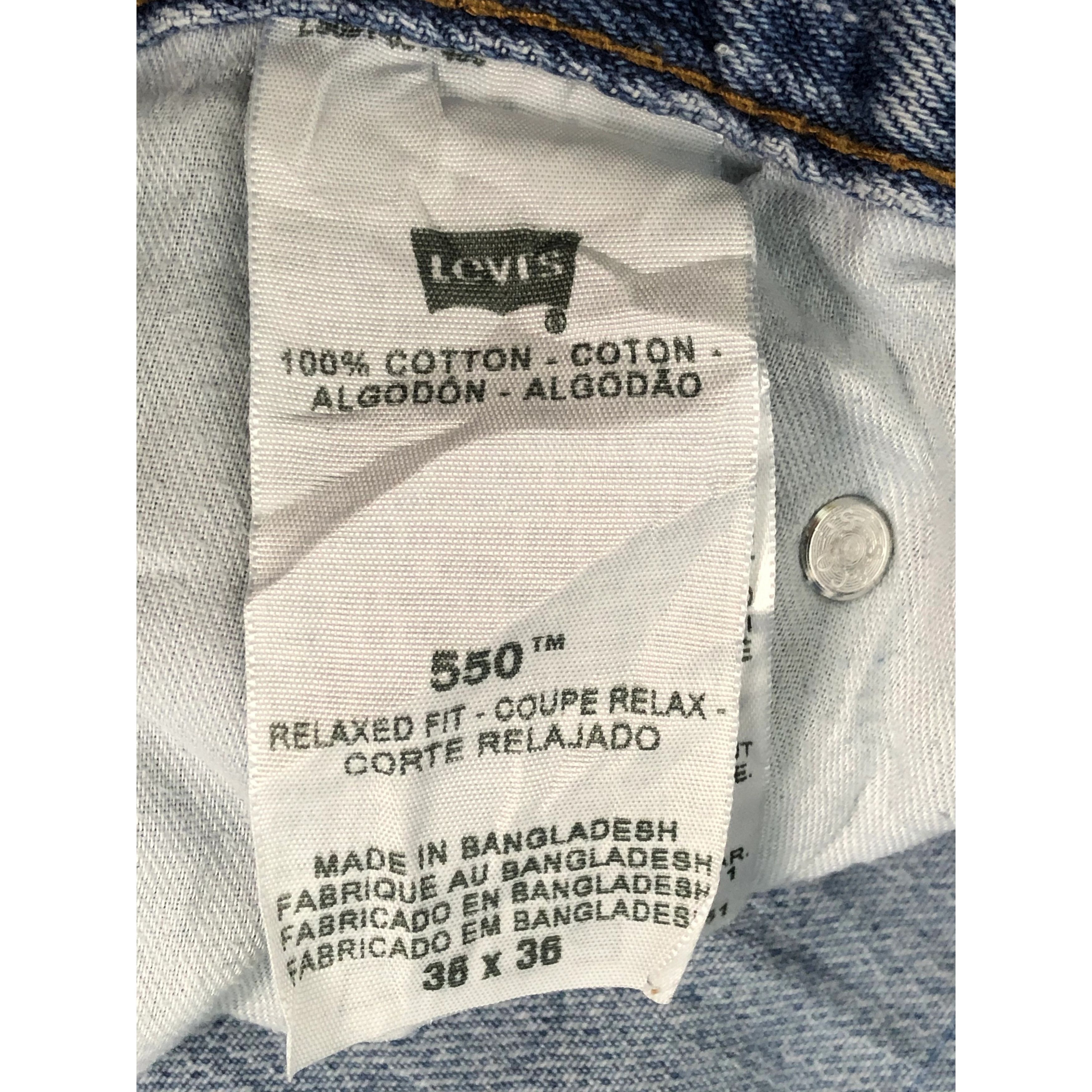 Levi's Vintage Levis 550 Denim Pant DP0051 Size US 36 / EU 52 - 5 Thumbnail
