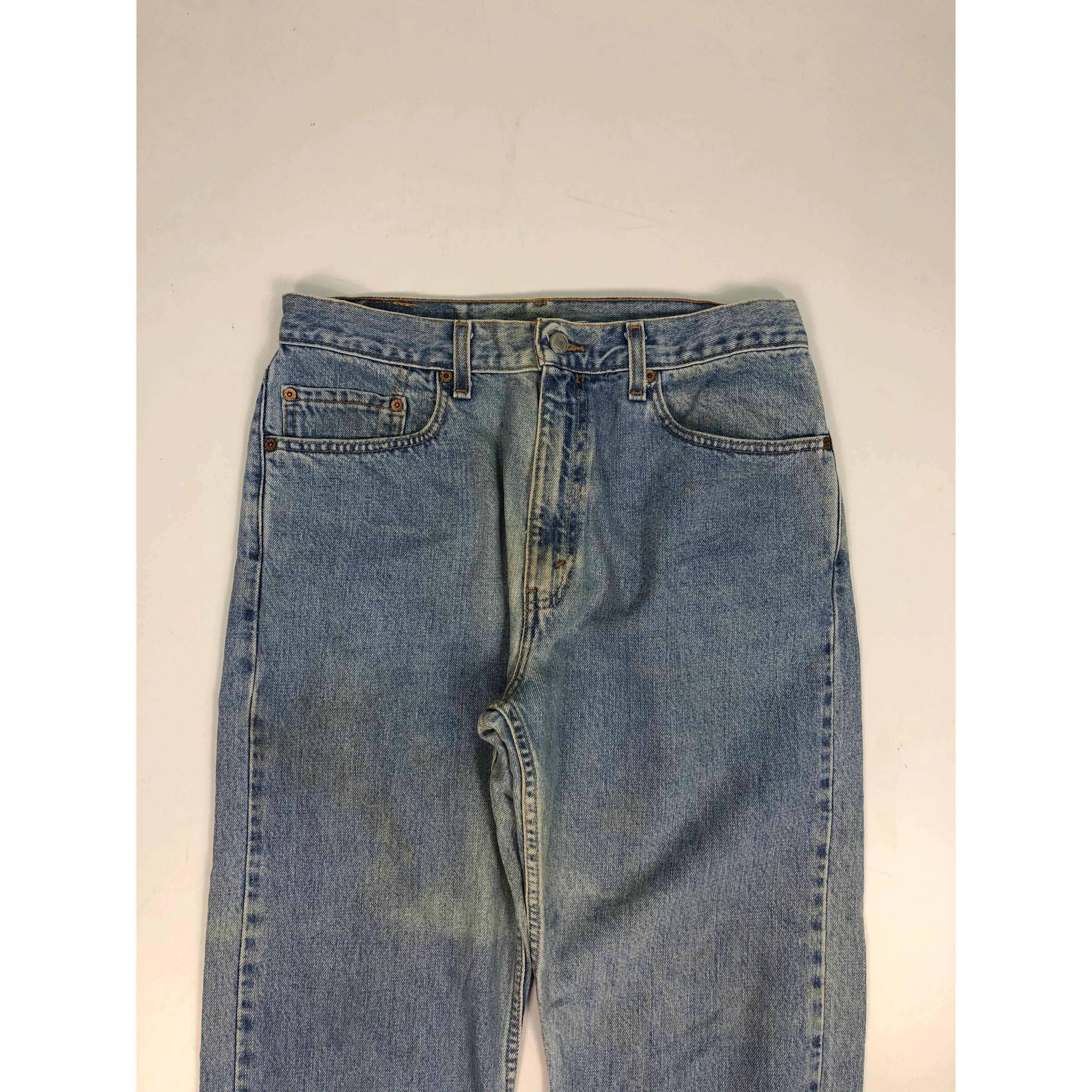 Levi's Vintage Levis 505 Regular Fit Faded Denim DP0093 Size US 35 - 2 Thumbnail