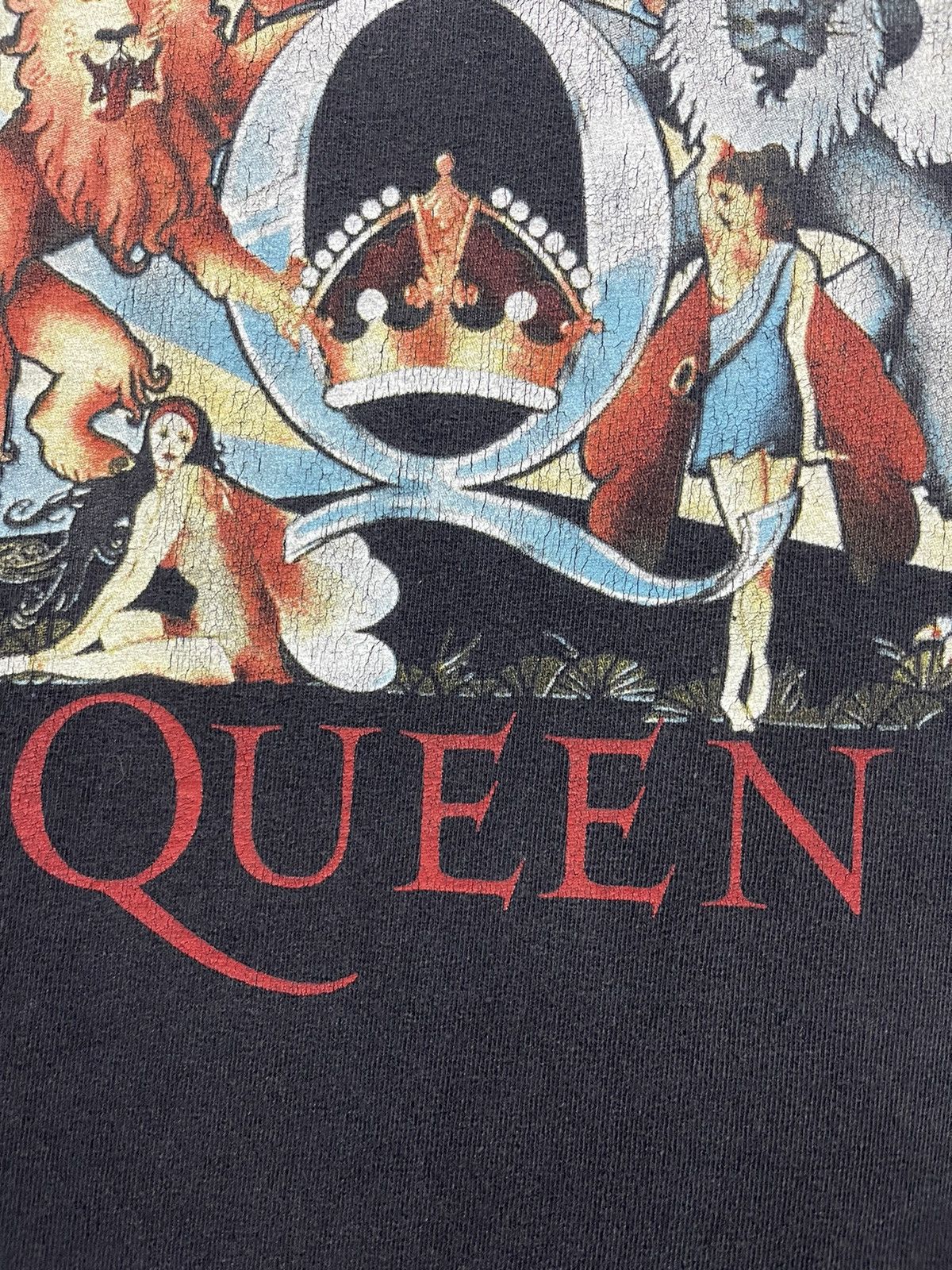 Vintage Queen Promo Album Freddie Mecury Shirt