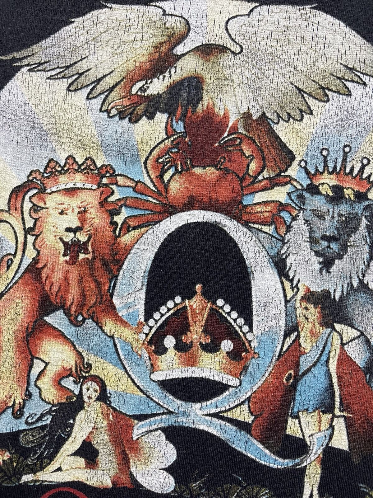 Vintage Queen Promo Album Freddie Mecury Shirt