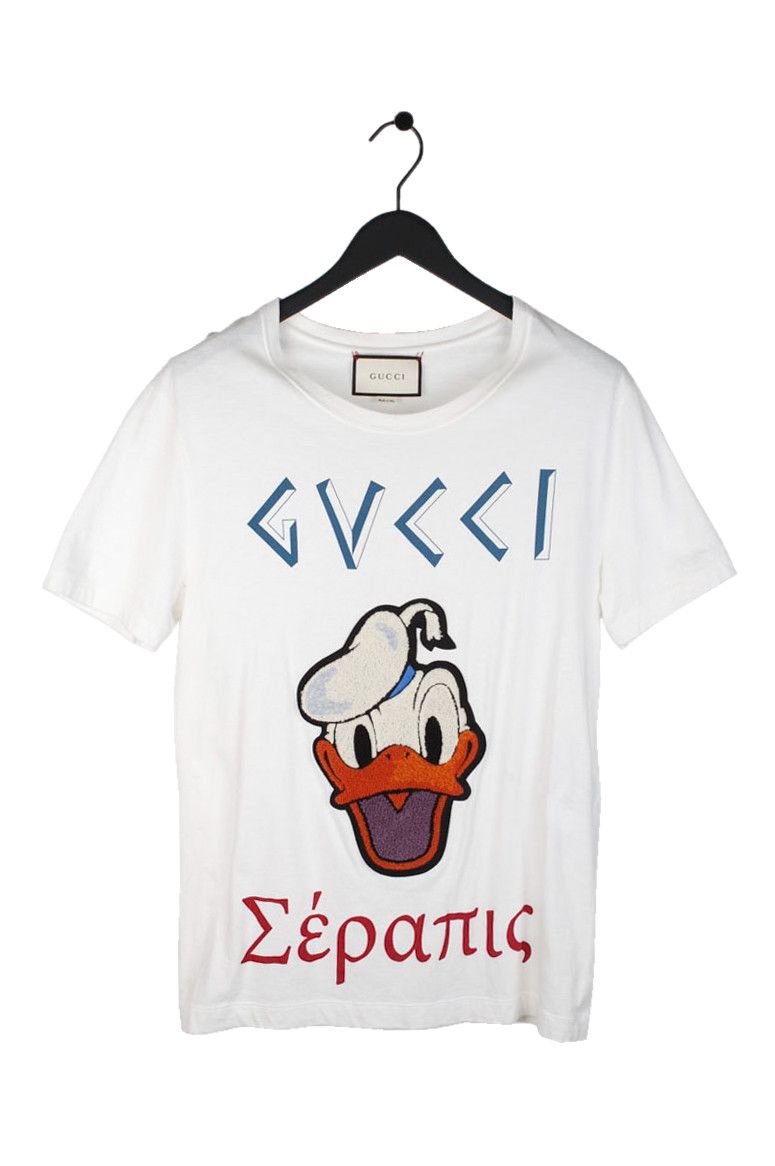 Gucci Donald Duck Disney Patch T-Shirt Size US M / EU 48-50 / 2 - 1 Thumbnail