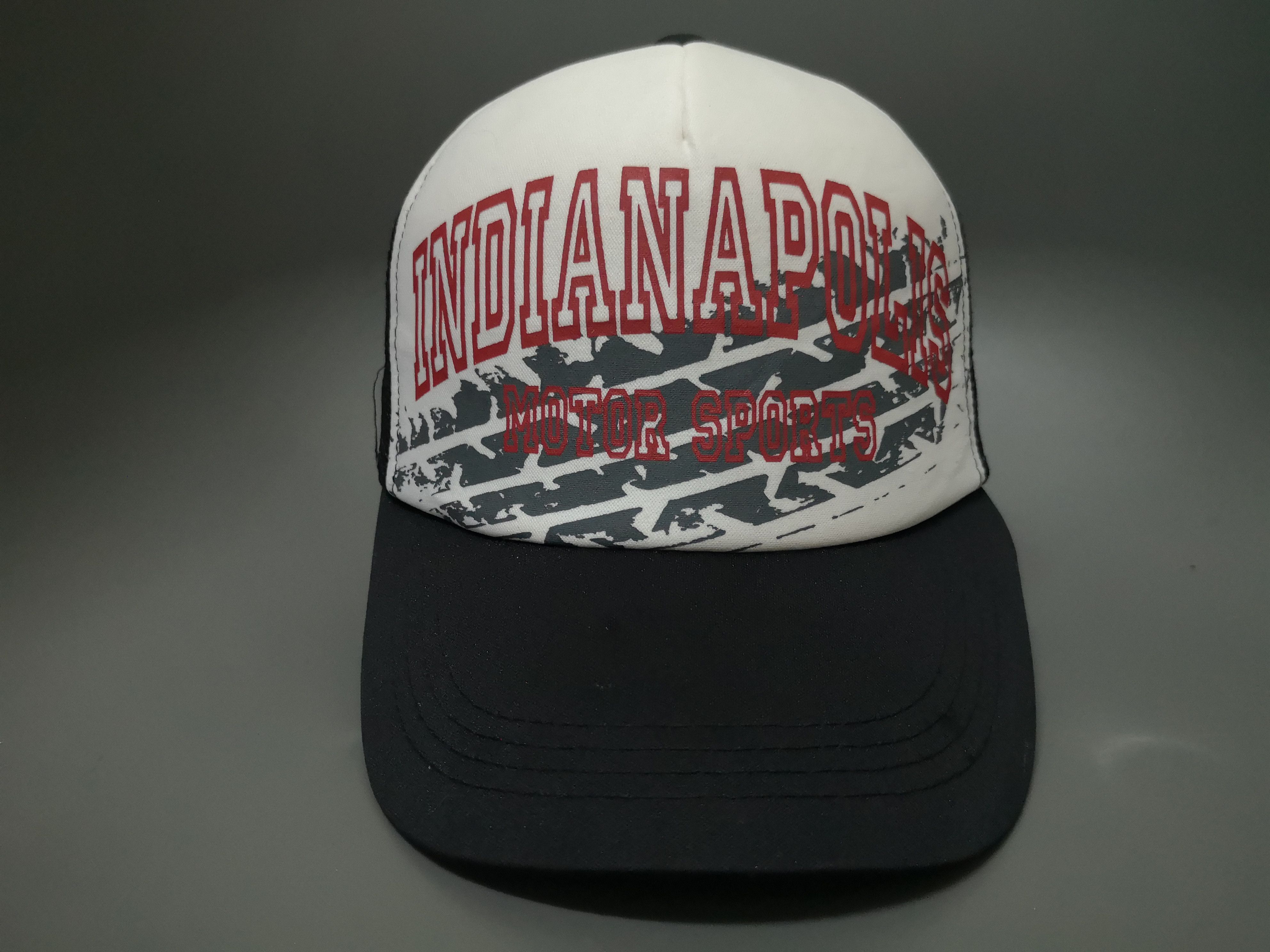 Vintage INDIANAPOLIS MOTOR SPORTS TRUCKER SNAPBACK Size ONE SIZE - 7 Thumbnail