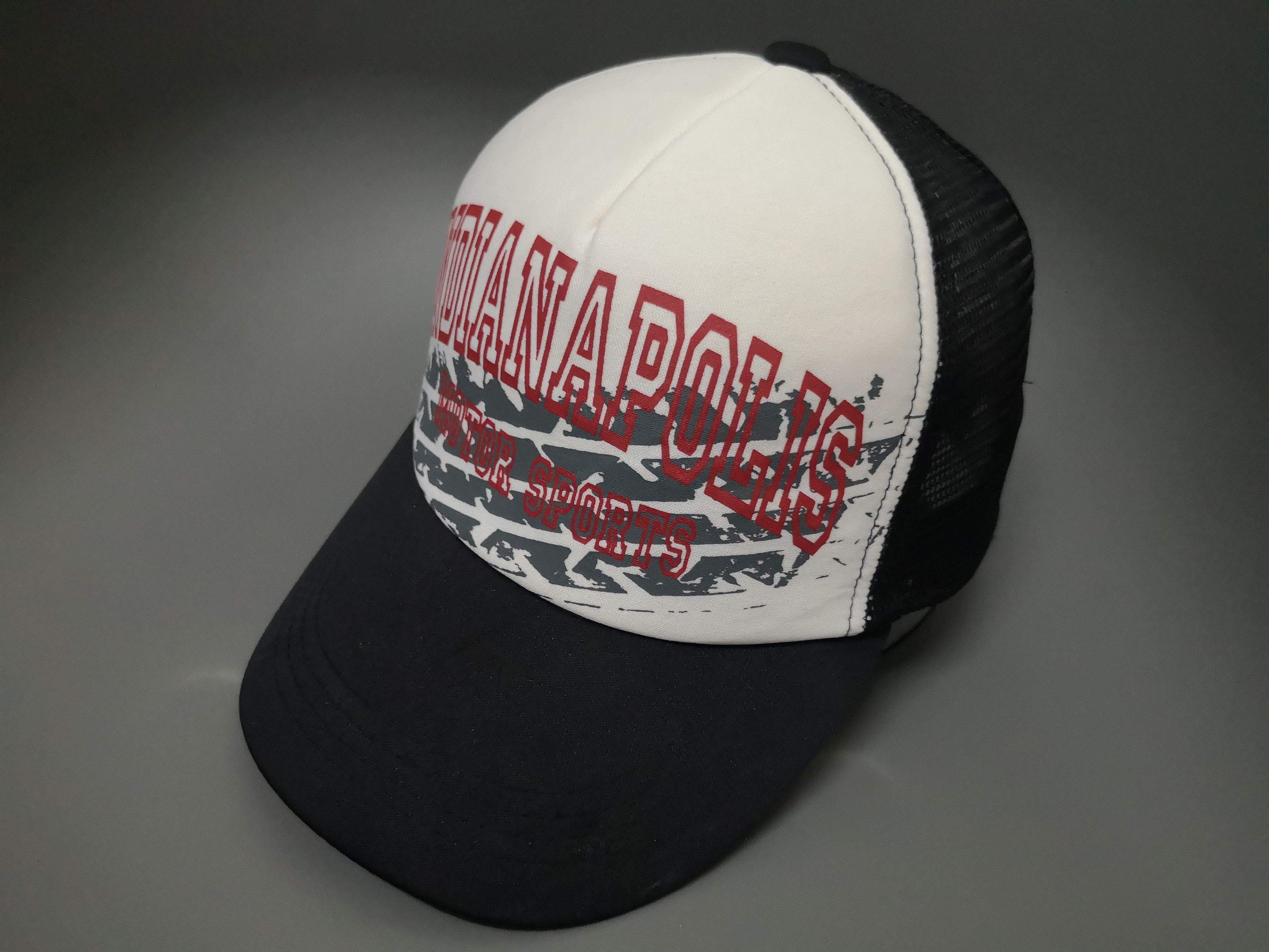Vintage INDIANAPOLIS MOTOR SPORTS TRUCKER SNAPBACK Size ONE SIZE - 8 Thumbnail